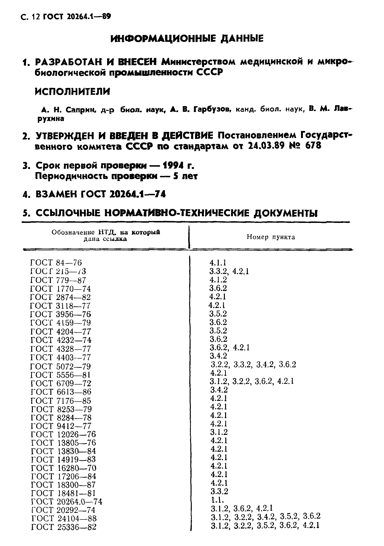 ГОСТ 20264.1-89