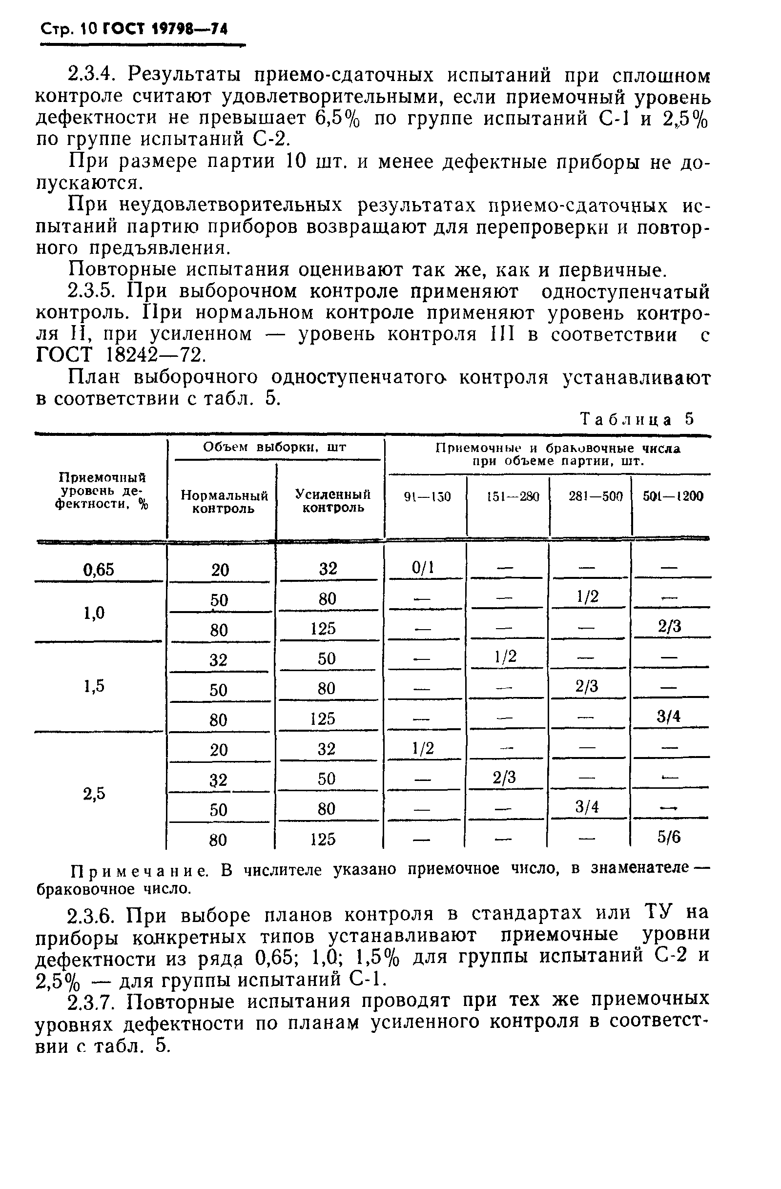 ГОСТ 19798-74