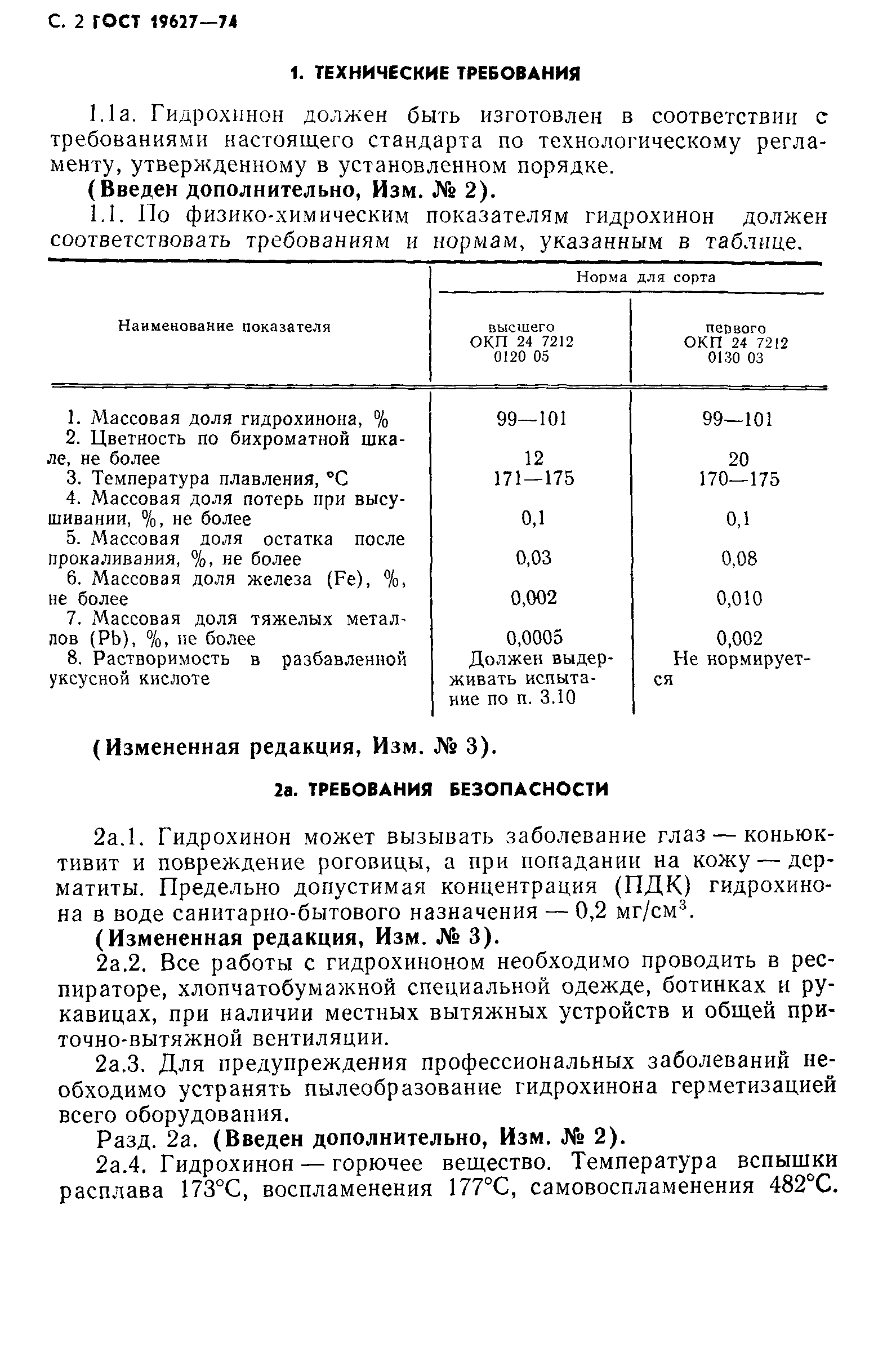 ГОСТ 19627-74