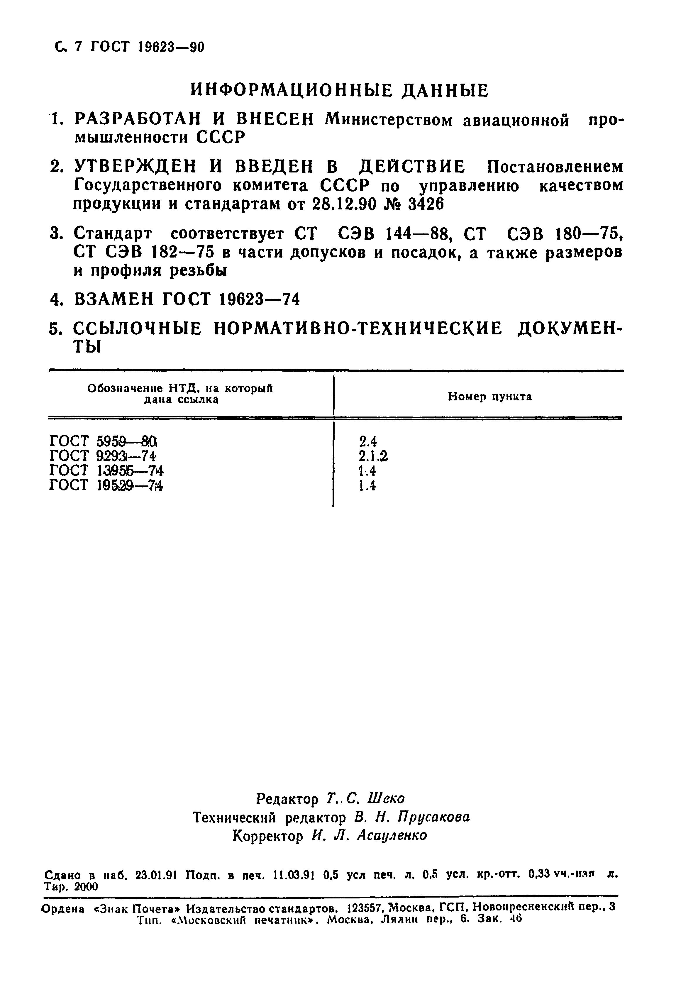 ГОСТ 19623-90