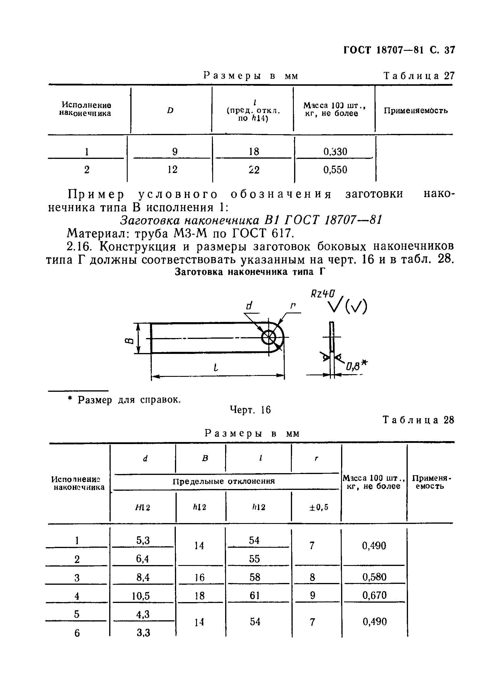 ГОСТ 18707-81