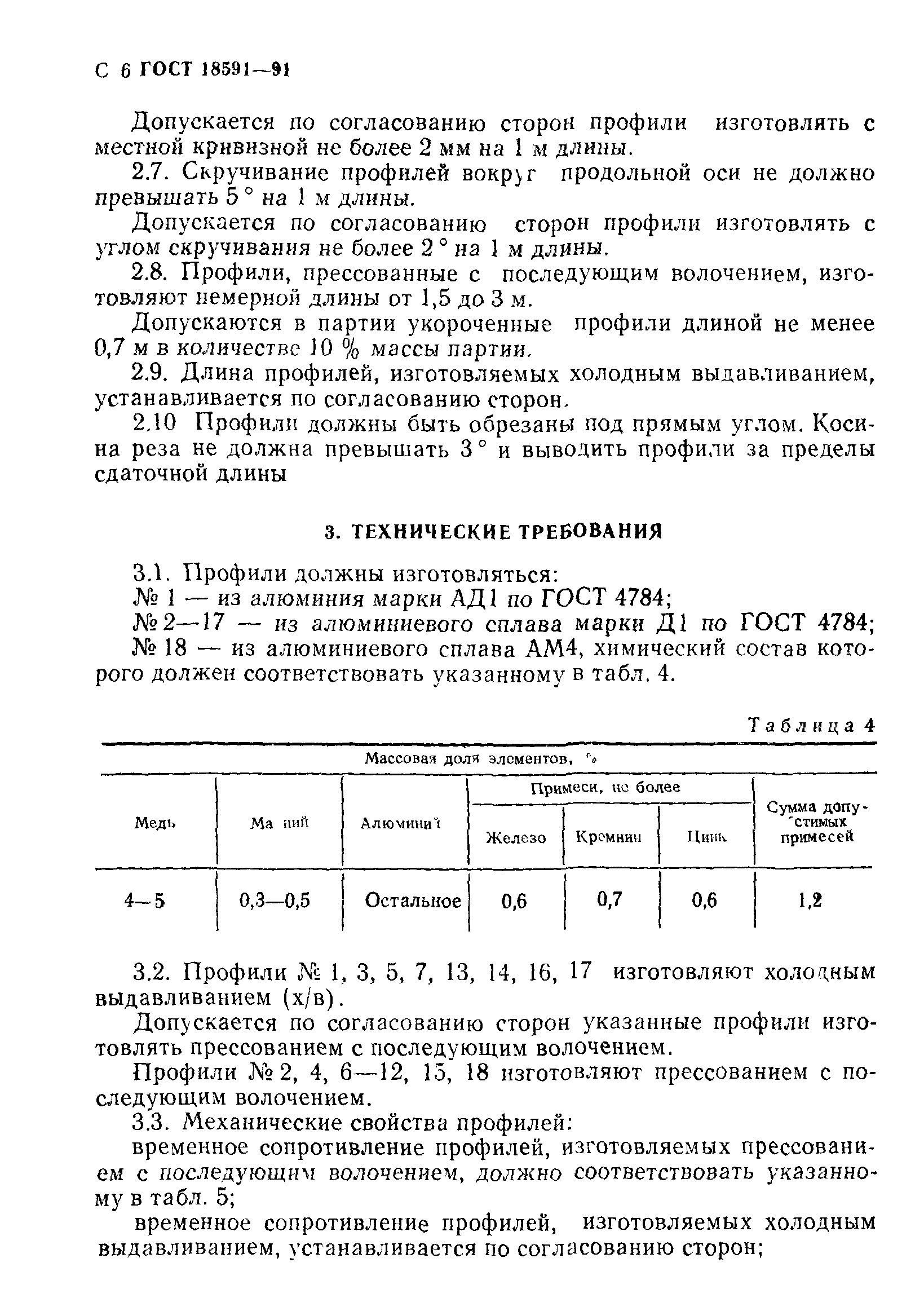 ГОСТ 18591-91