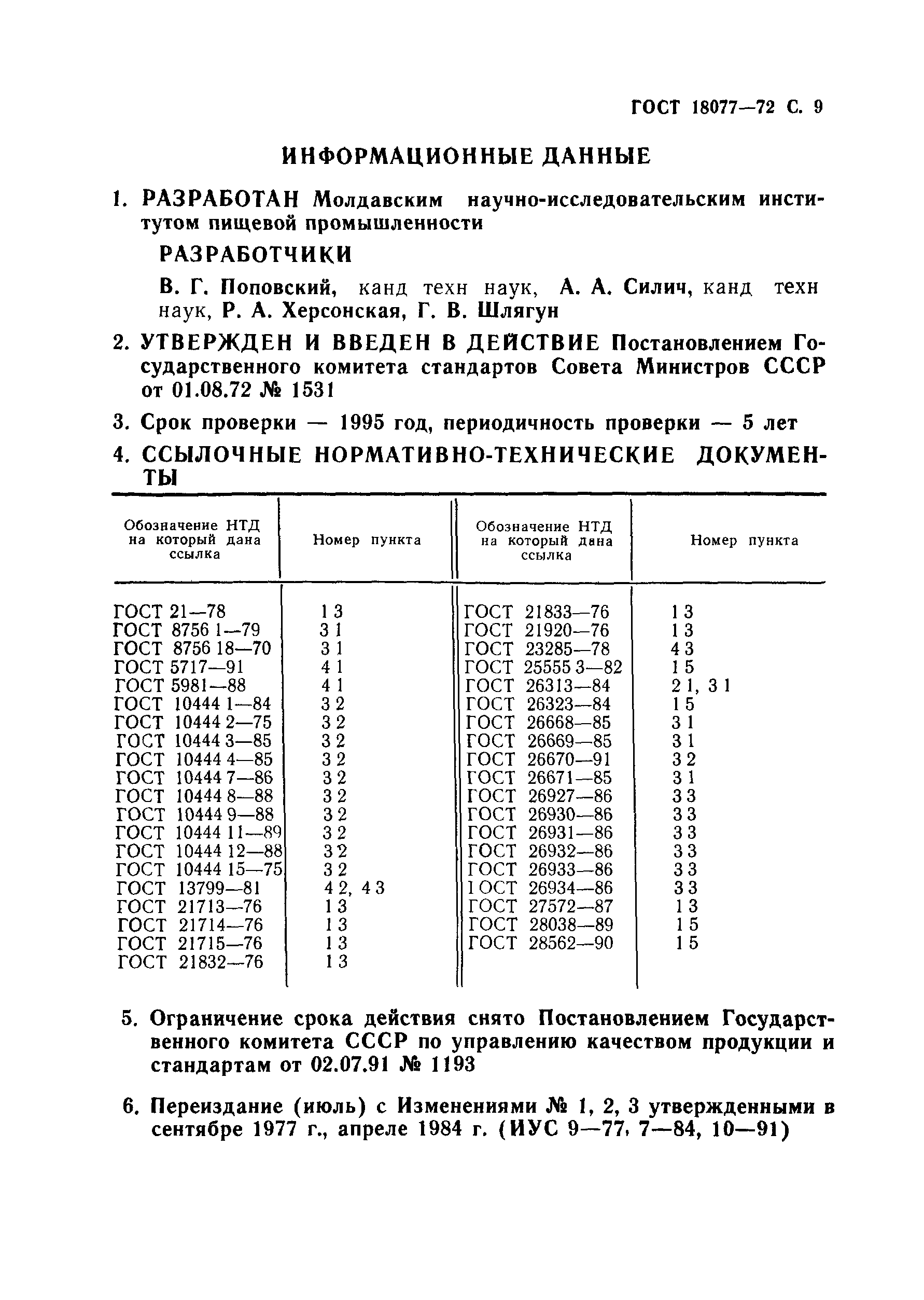 ГОСТ 18077-72