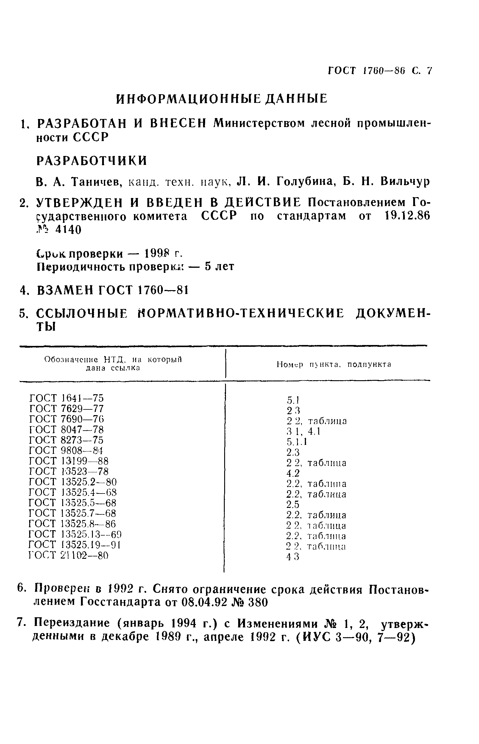 ГОСТ 1760-86