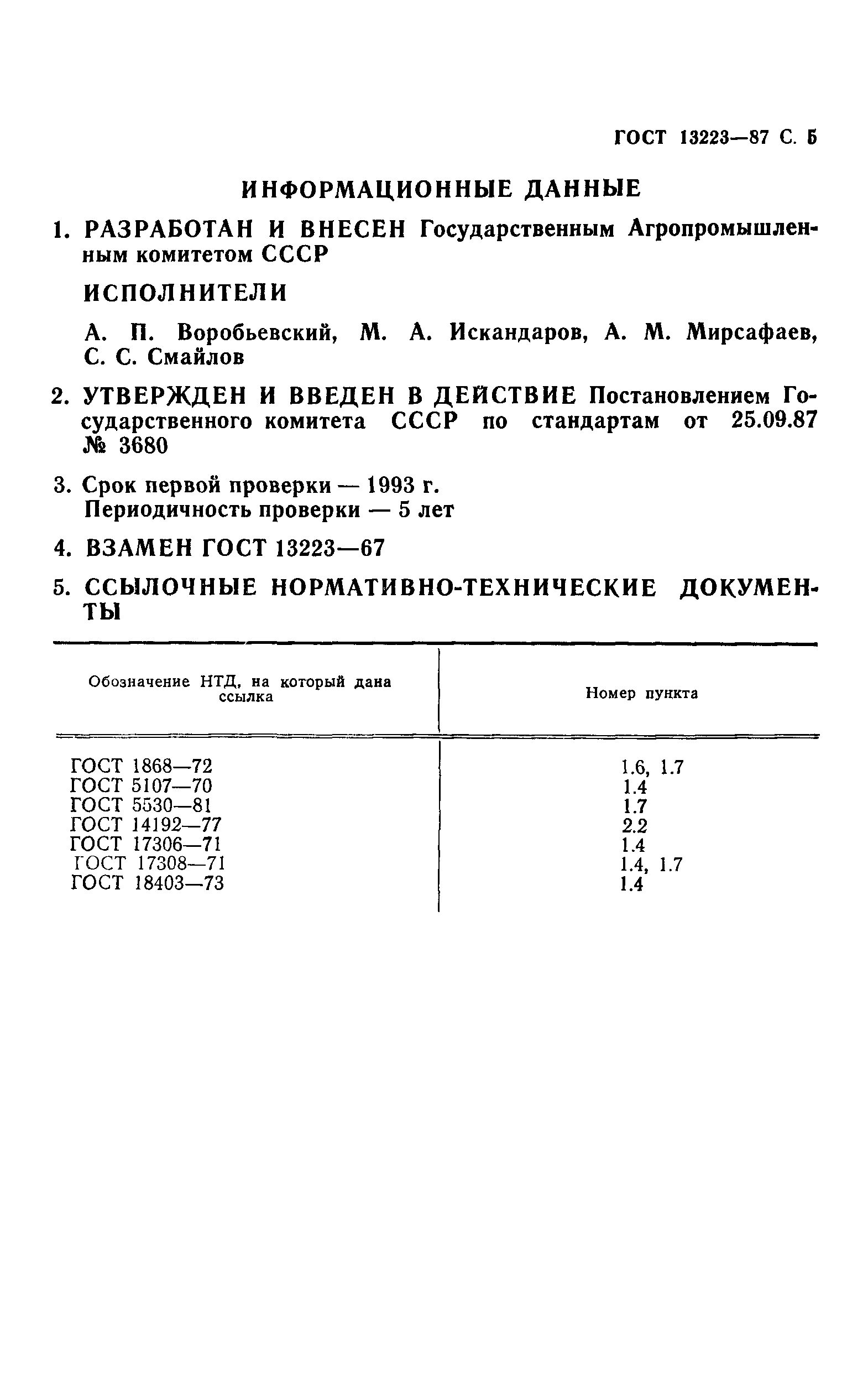 ГОСТ 13223-87