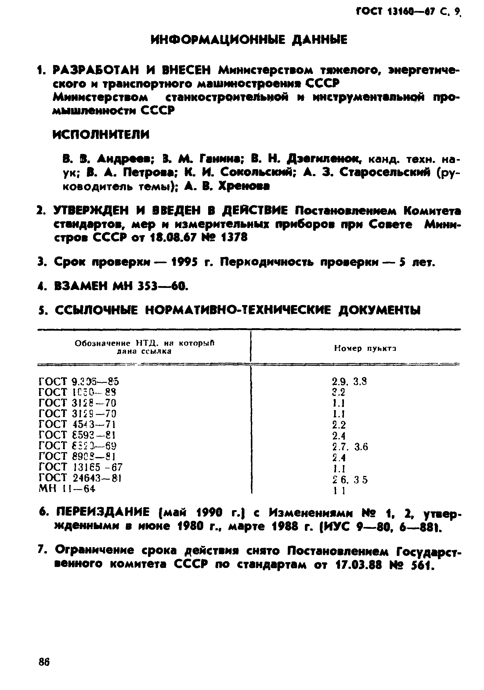 ГОСТ 13160-67