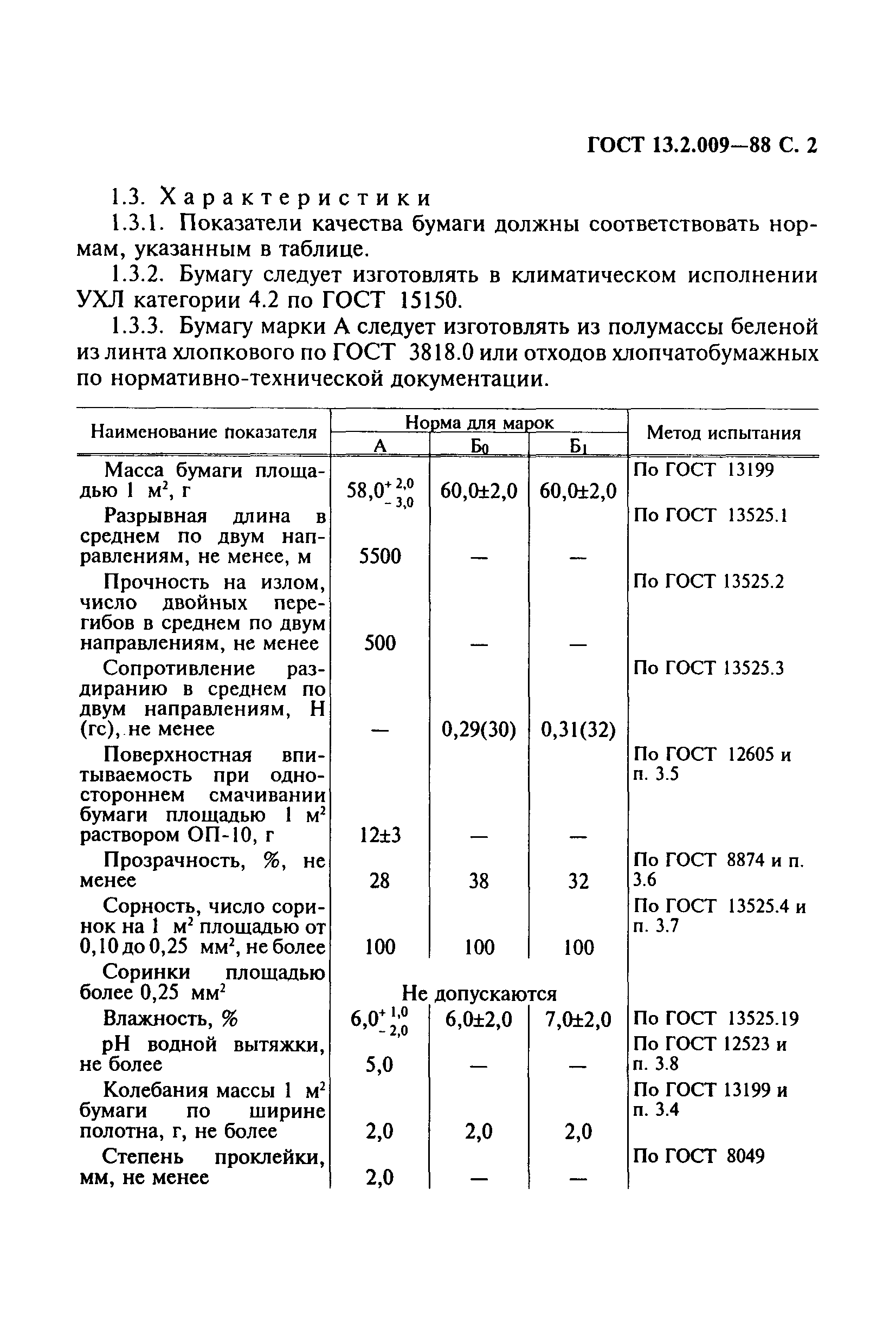 ГОСТ 13.2.009-88