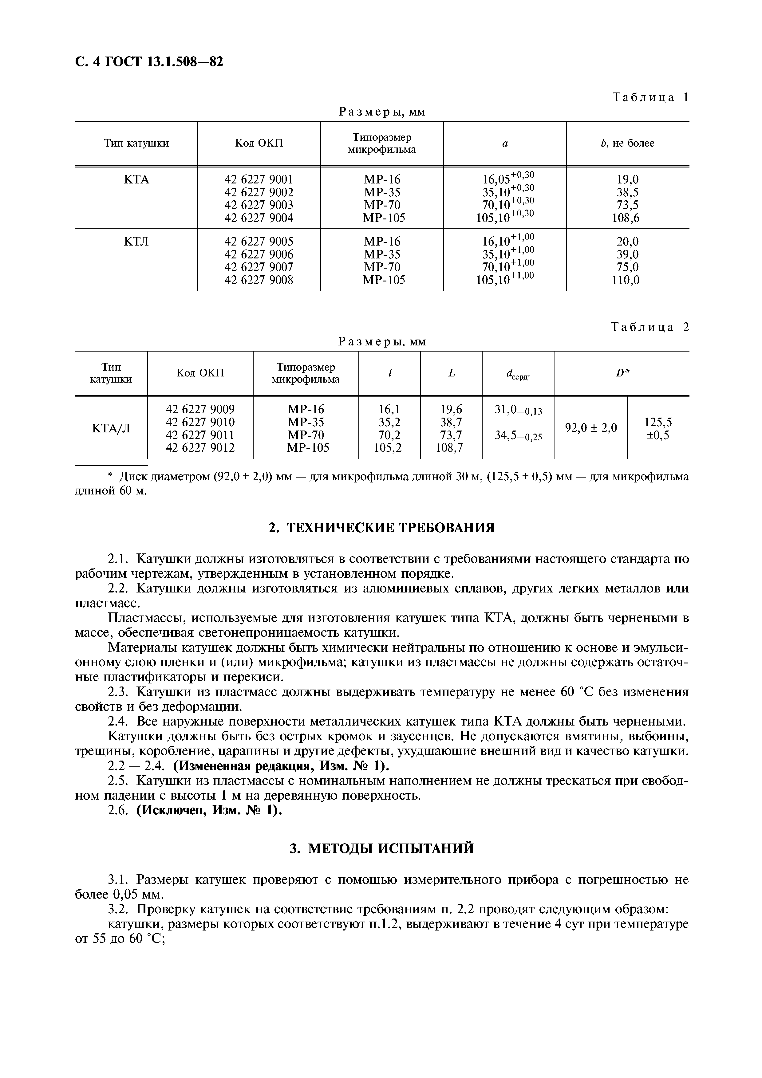 ГОСТ 13.1.508-82