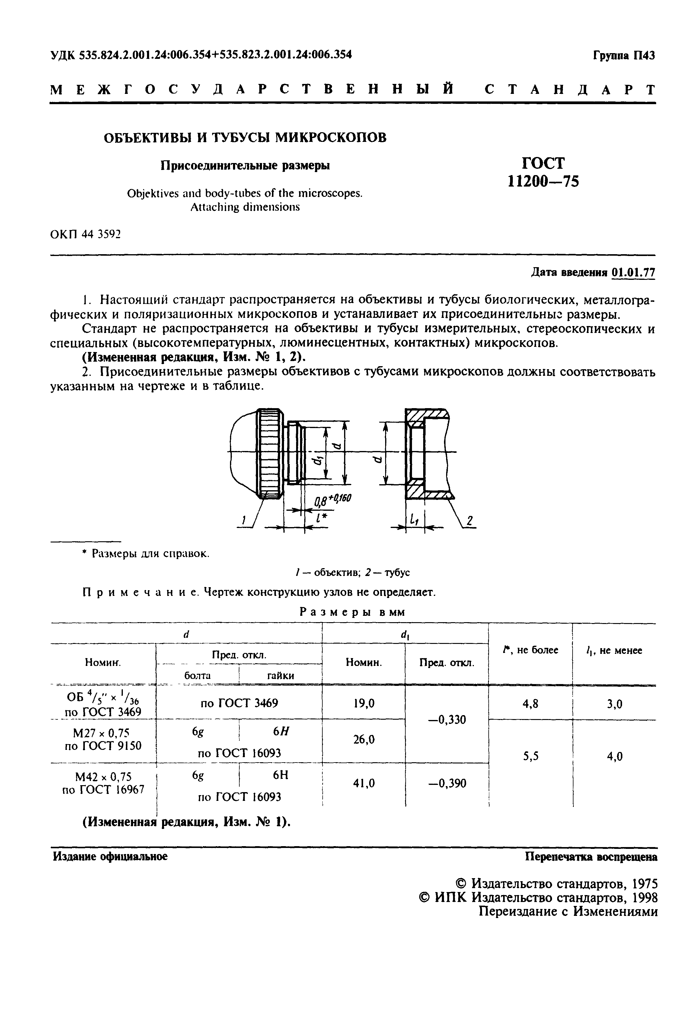 ГОСТ 11200-75