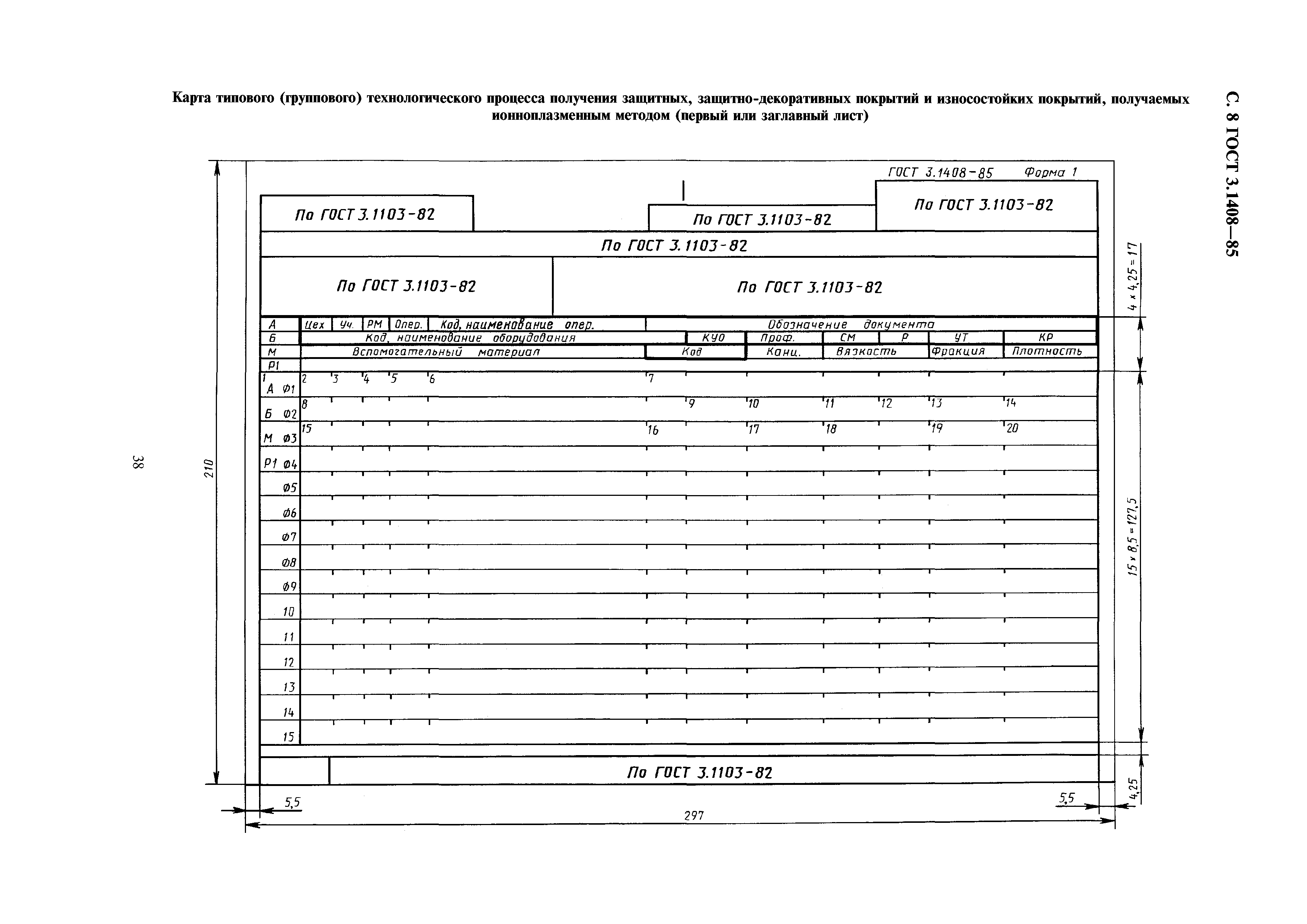 ГОСТ 3.1408-85