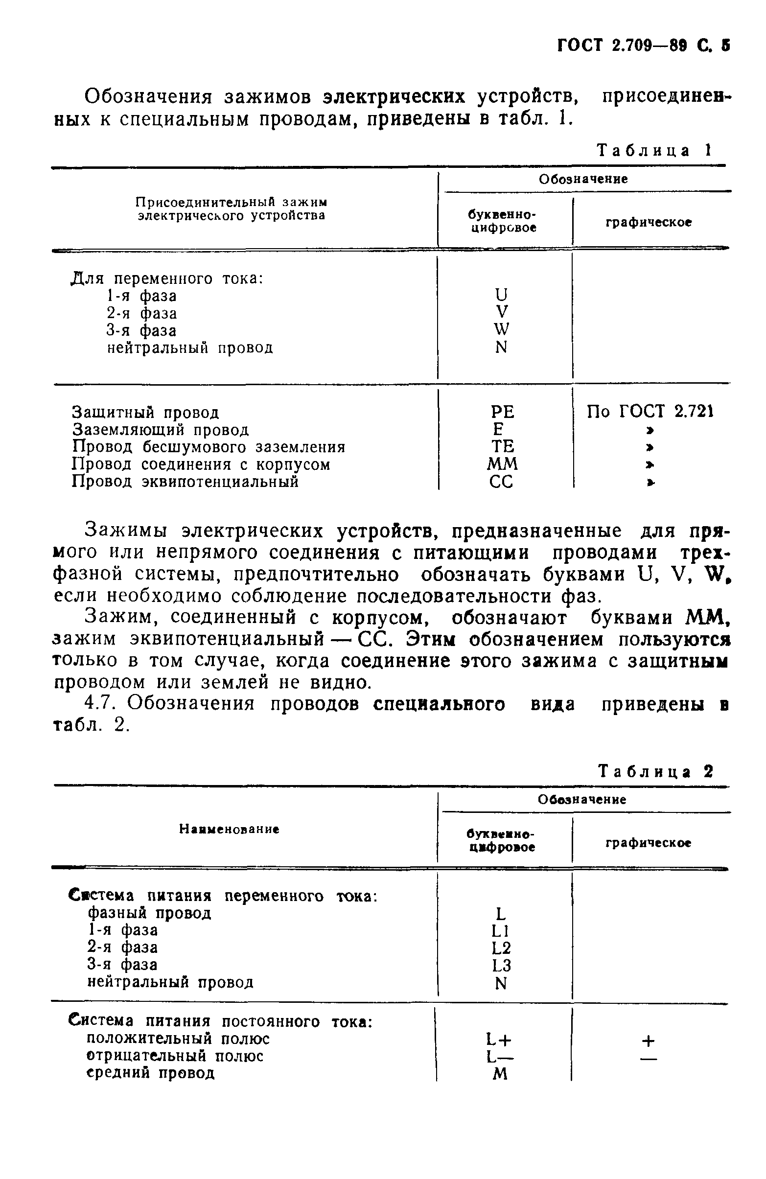 ГОСТ 2.709-89