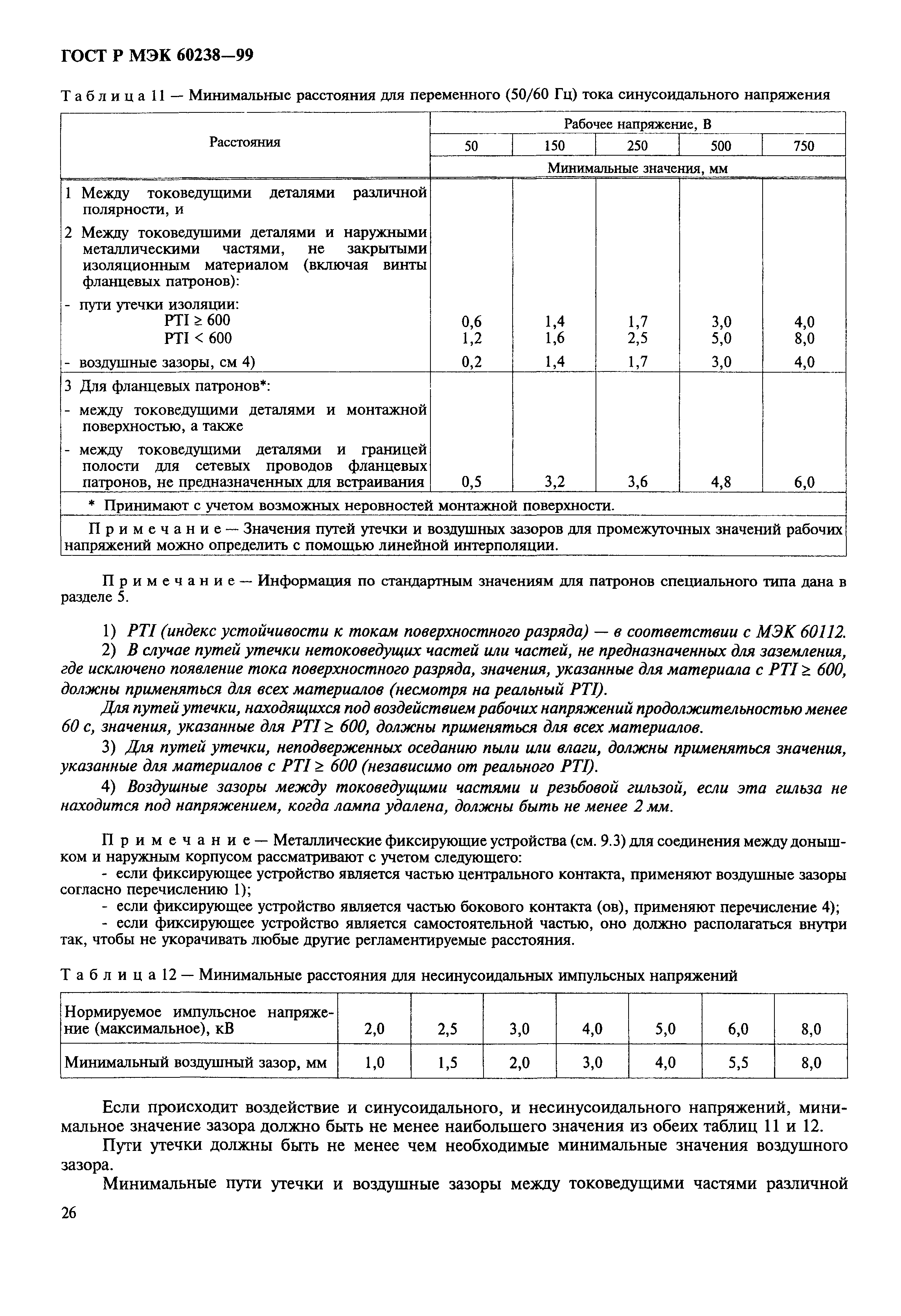 ГОСТ Р МЭК 60238-99