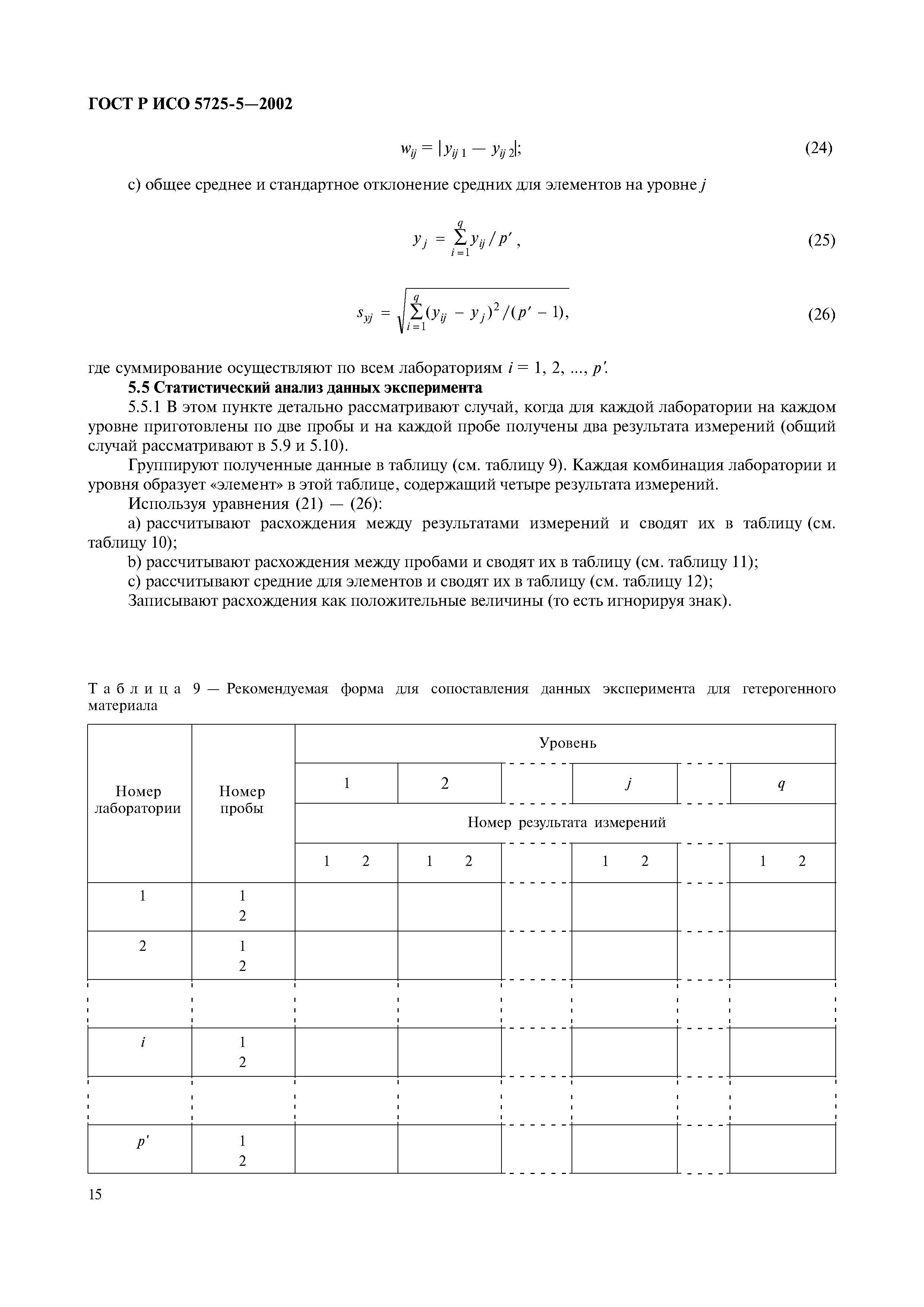 ГОСТ Р ИСО 5725-5-2002