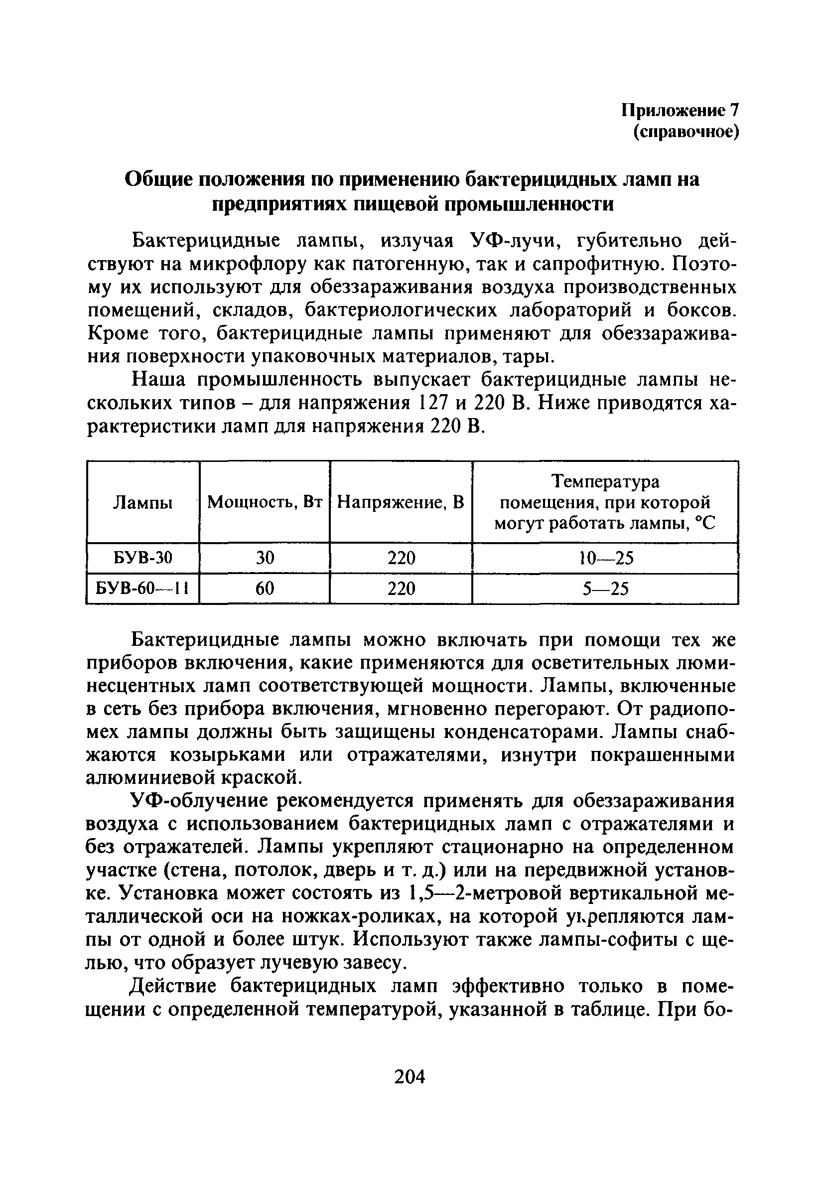 СанПиН 2.3.4.545-96