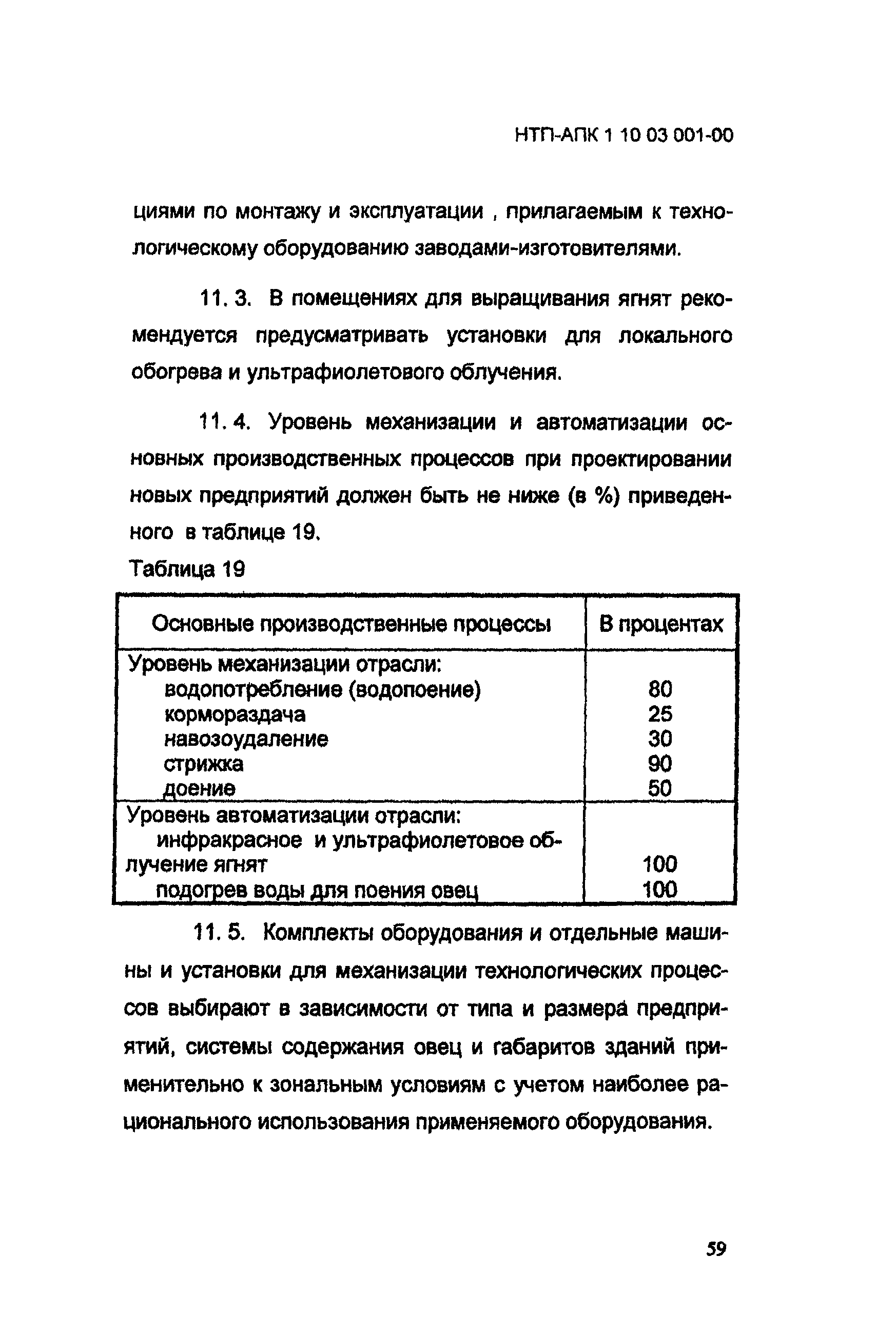 НТП-АПК 1.10.03.001-00