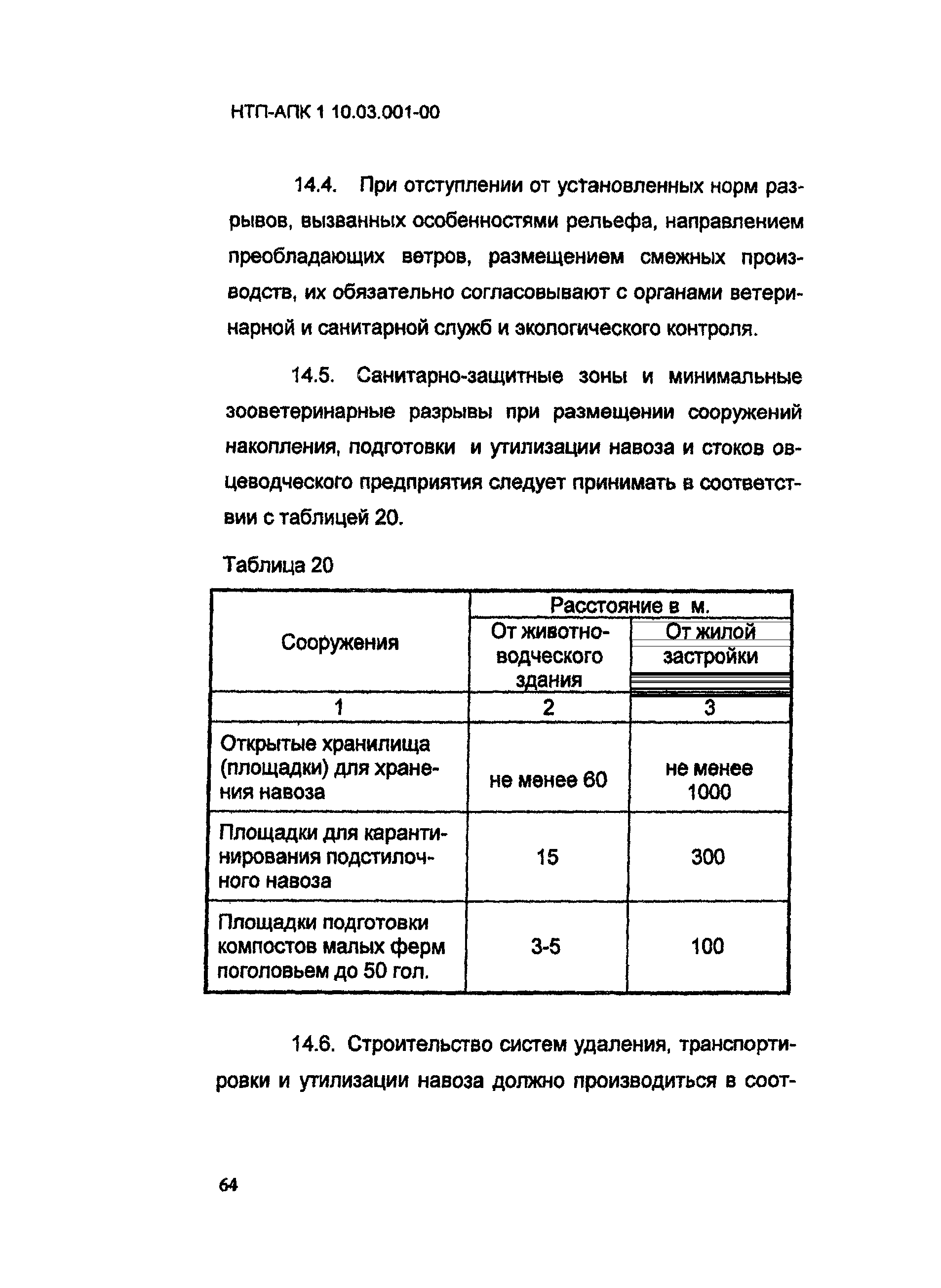 НТП-АПК 1.10.03.001-00