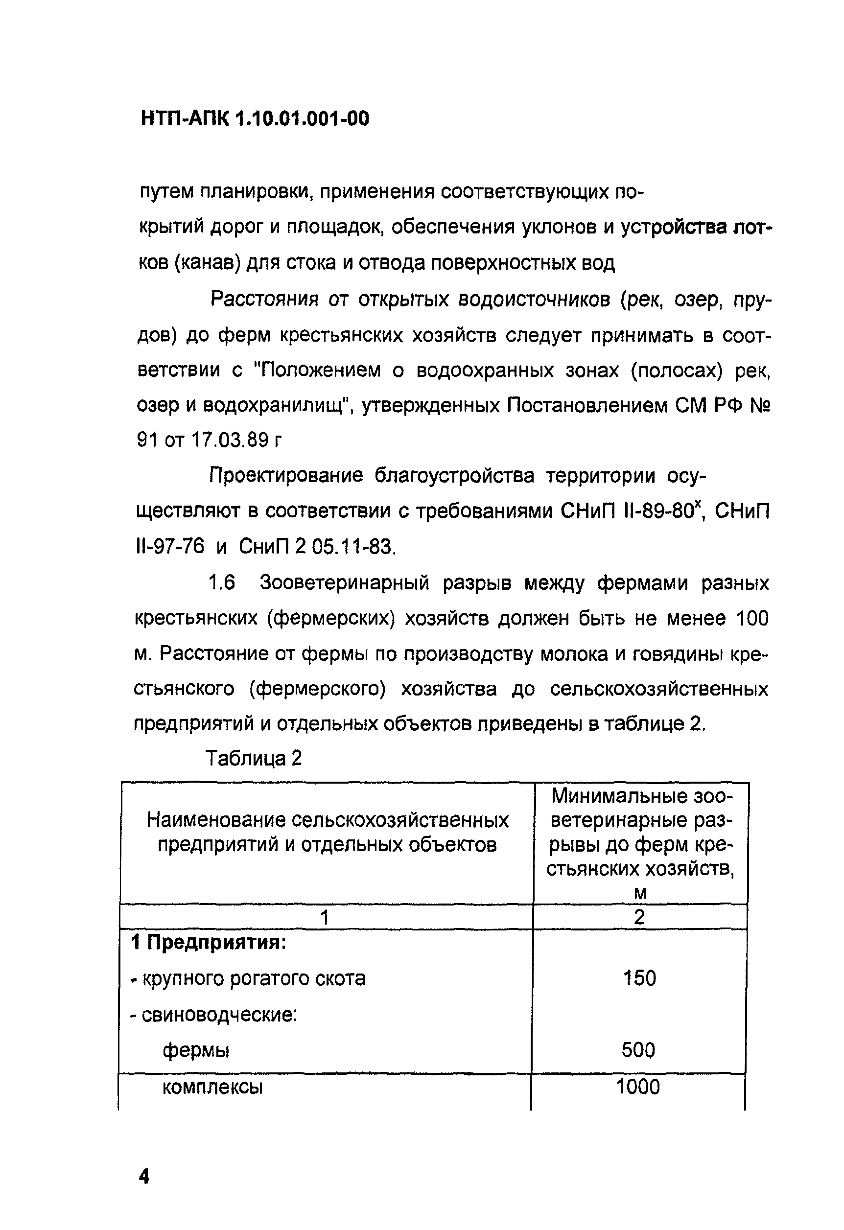 НТП-АПК 1.10.01.001-00