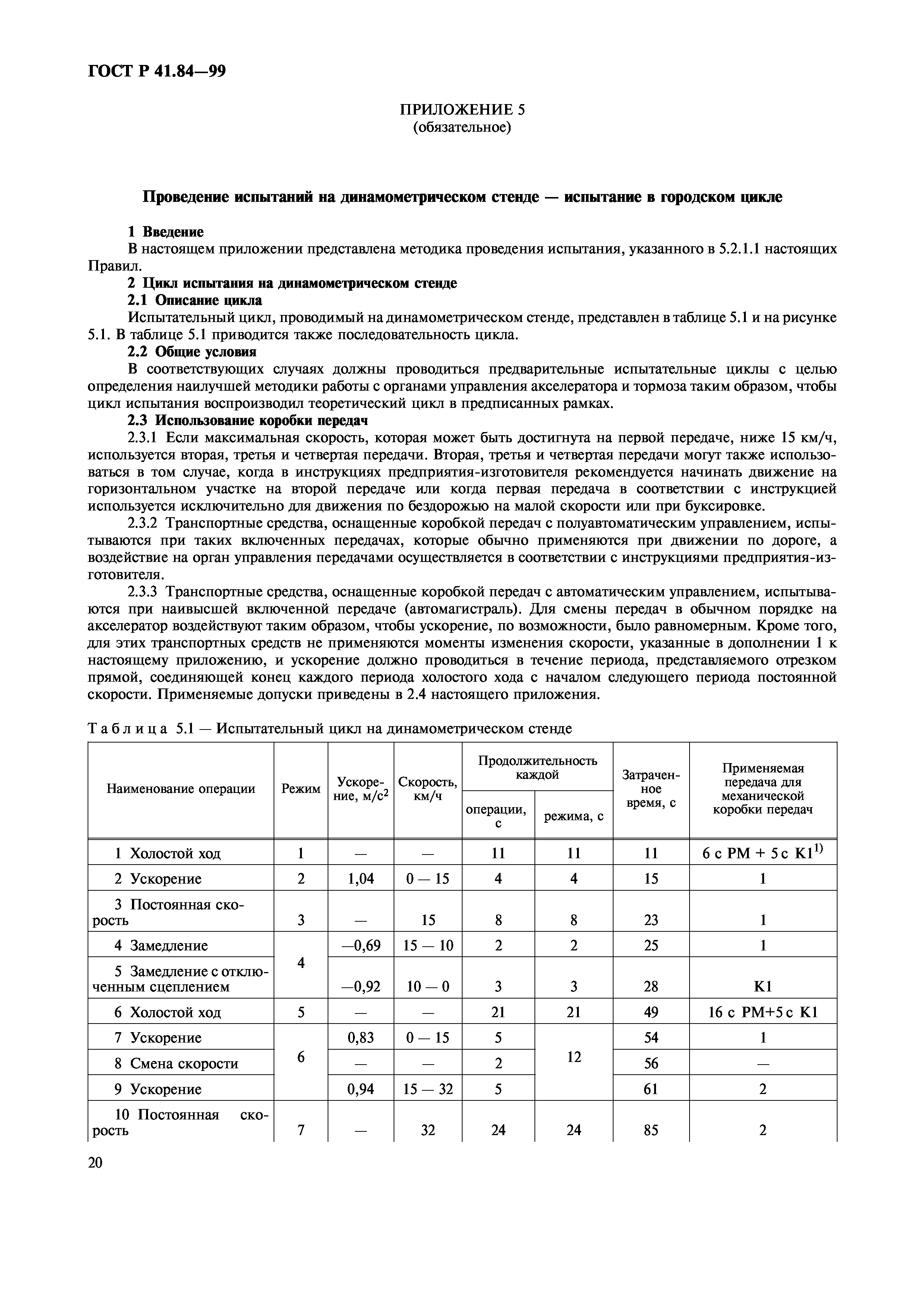 ГОСТ Р 41.84-99