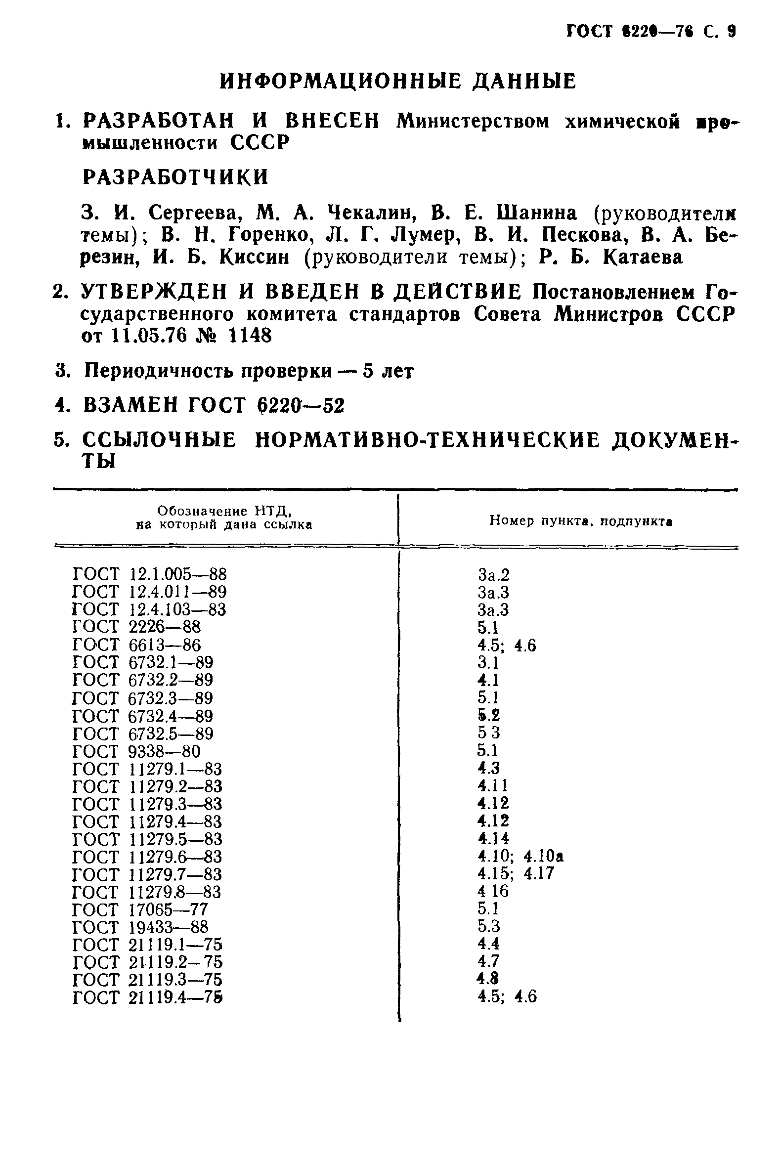 ГОСТ 6220-76