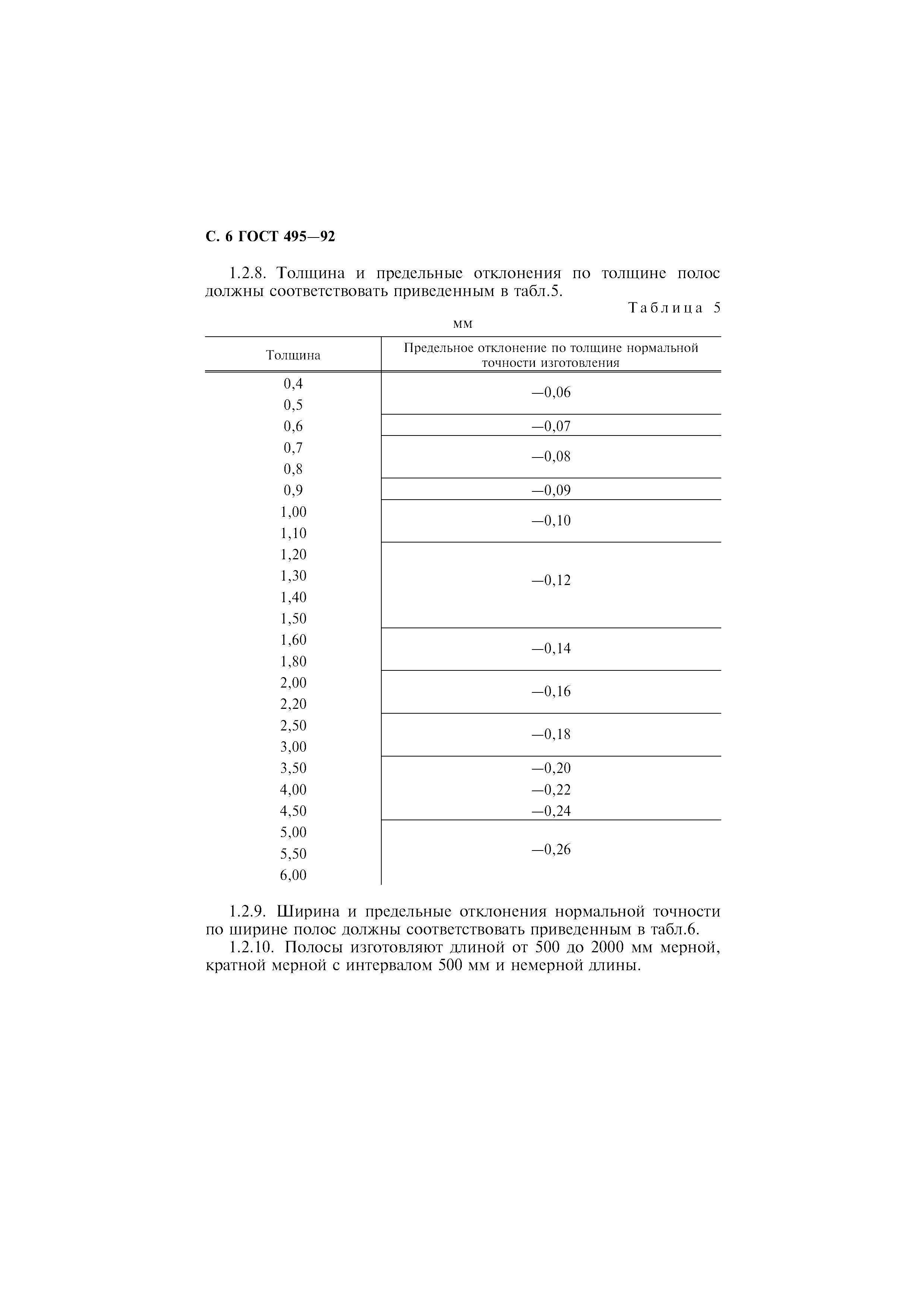 ГОСТ 495-92