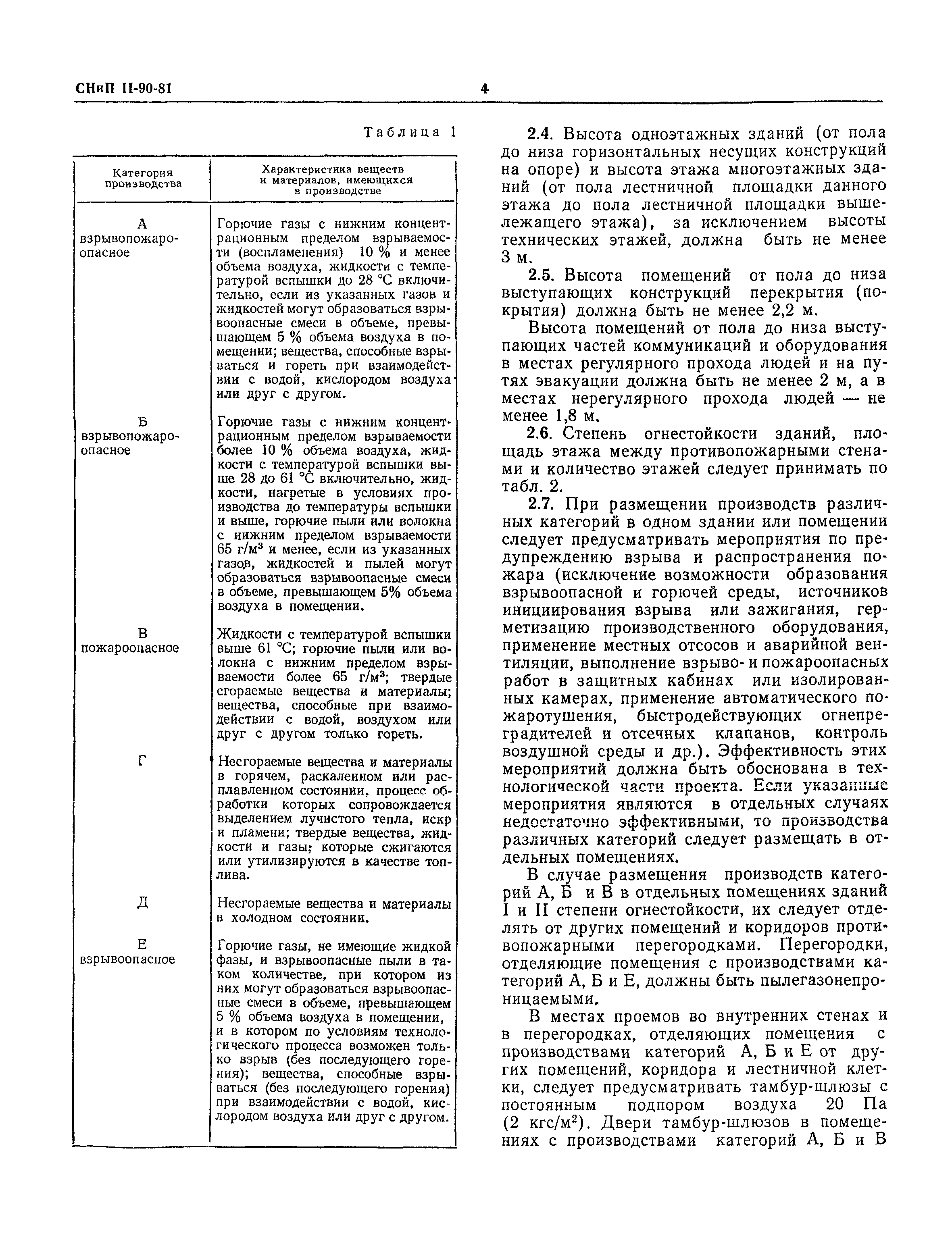 СНиП II-90-81