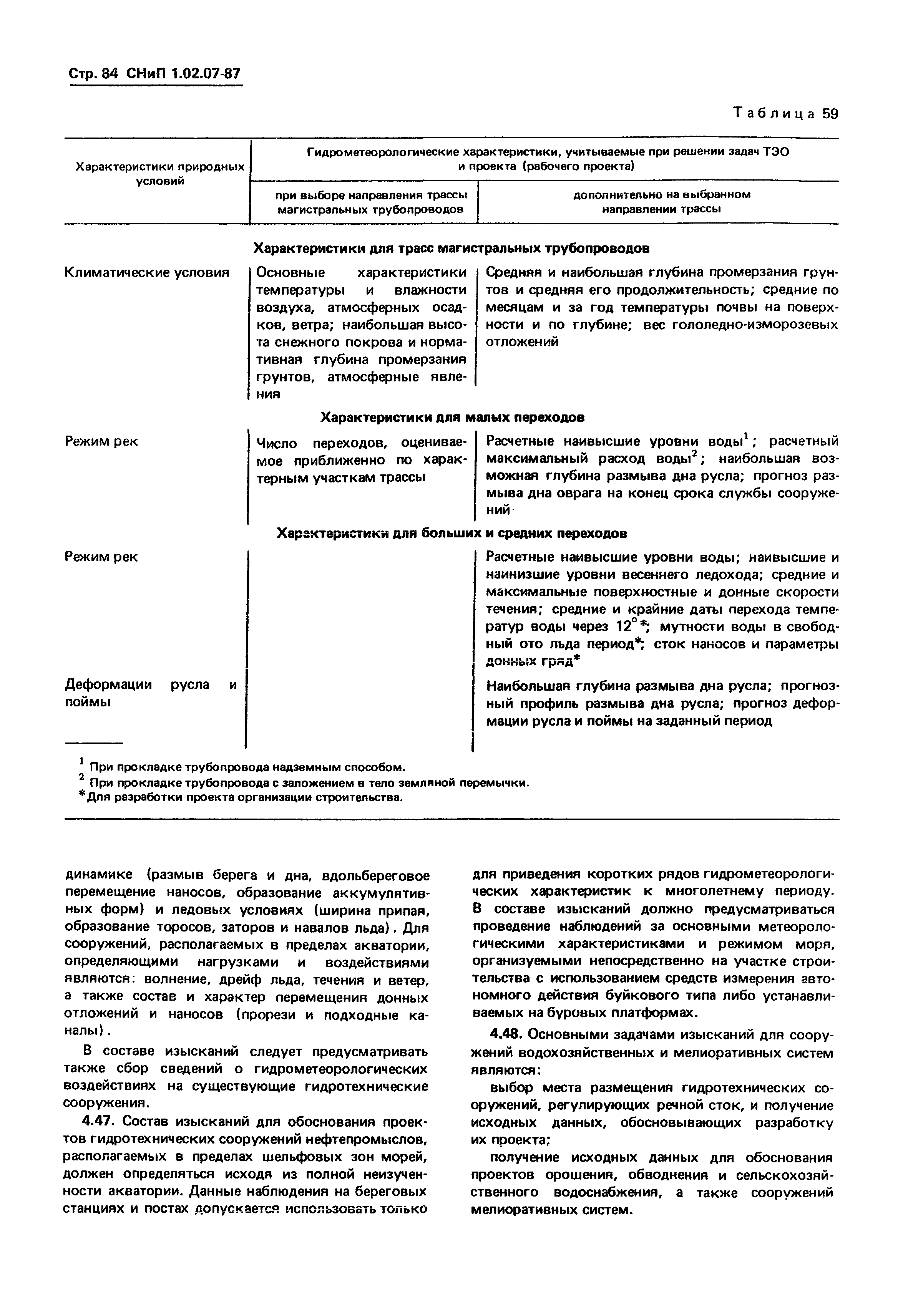 СНиП 1.02.07-87