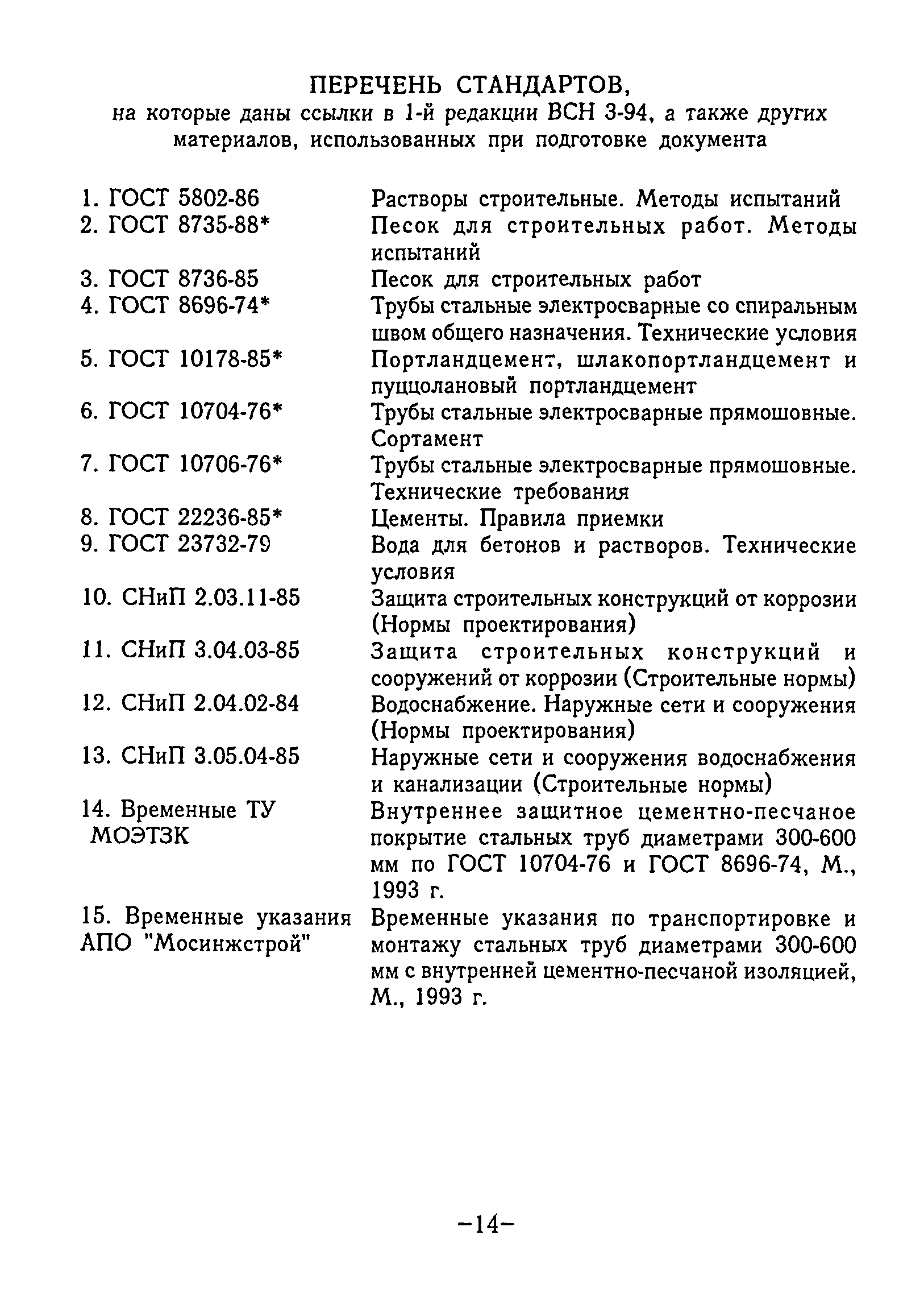 ВСН 3-94