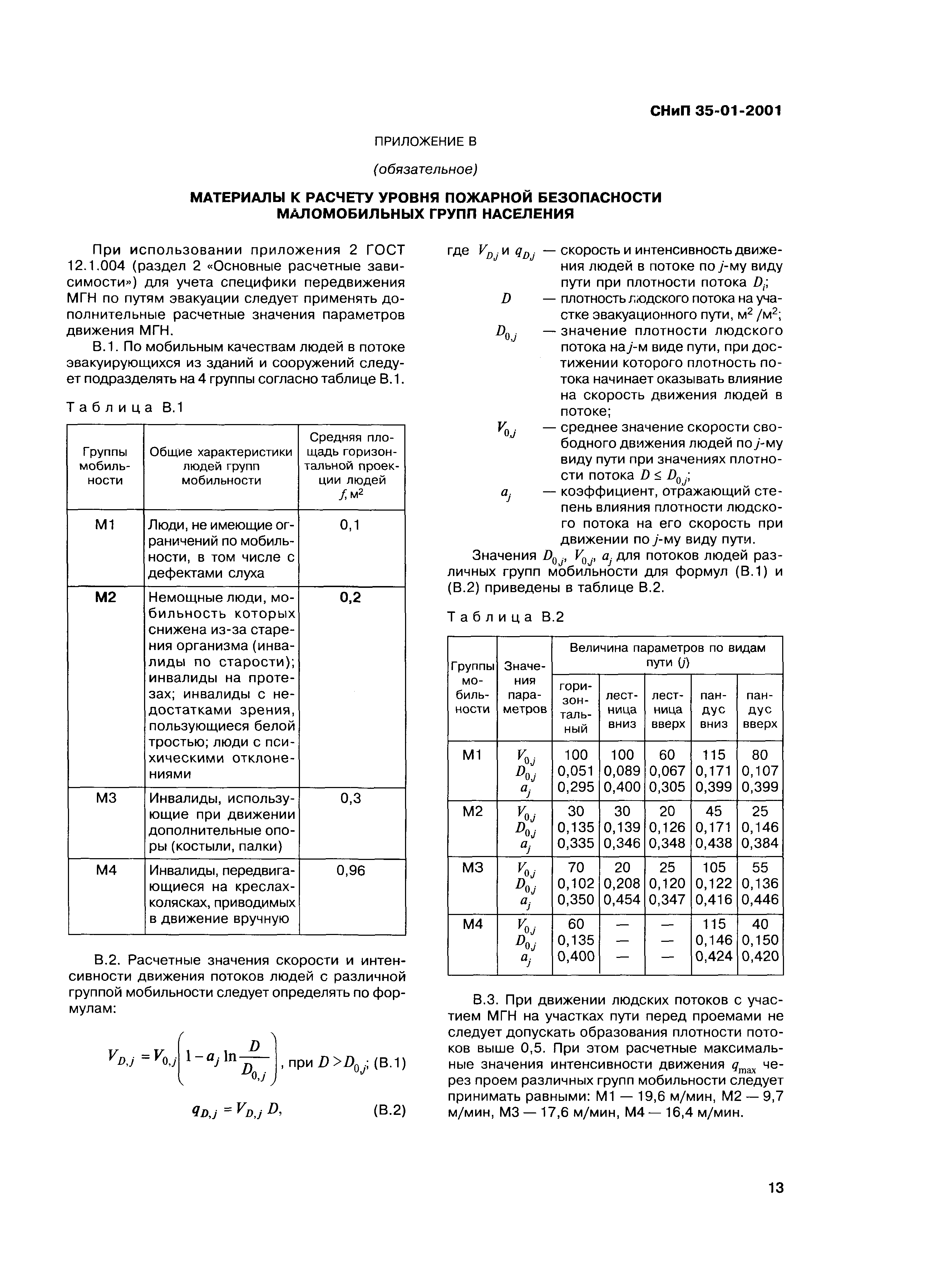 СНиП 35-01-2001