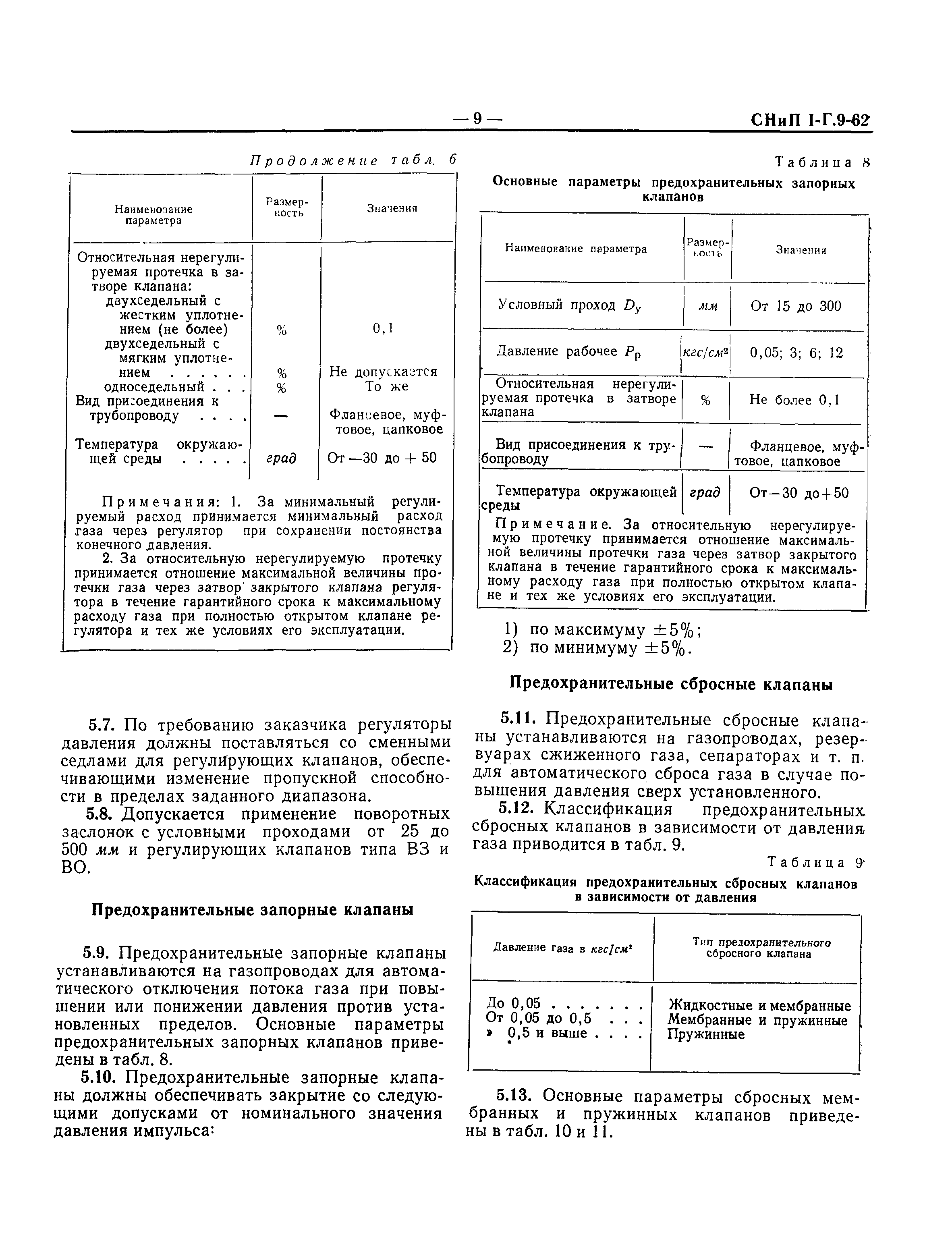 СНиП I-Г.9-62