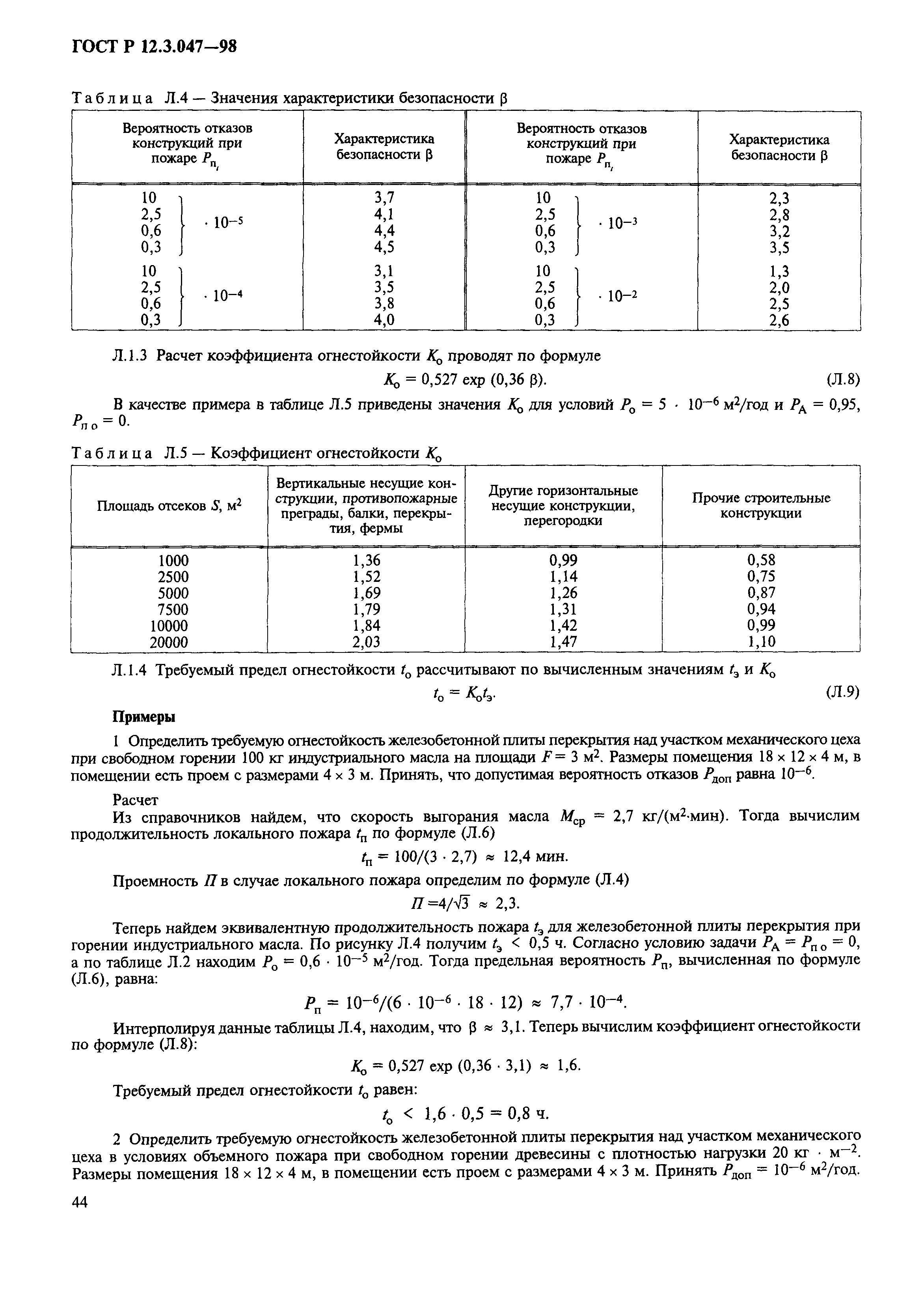 ГОСТ Р 12.3.047-98