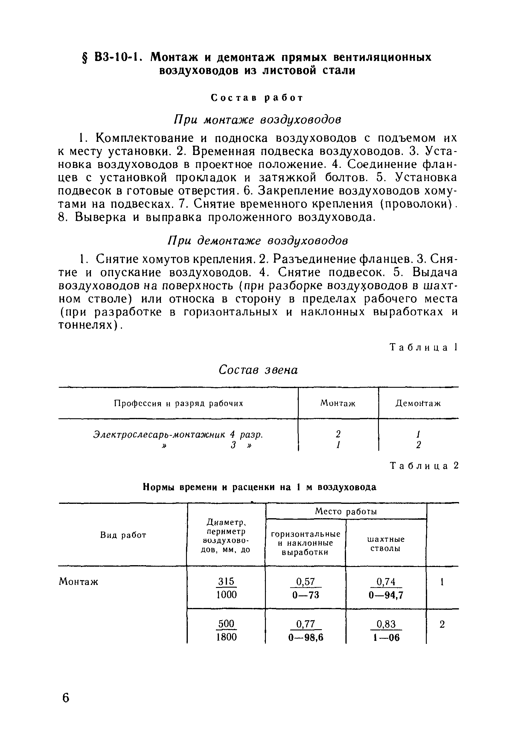 ВНиР В3-10