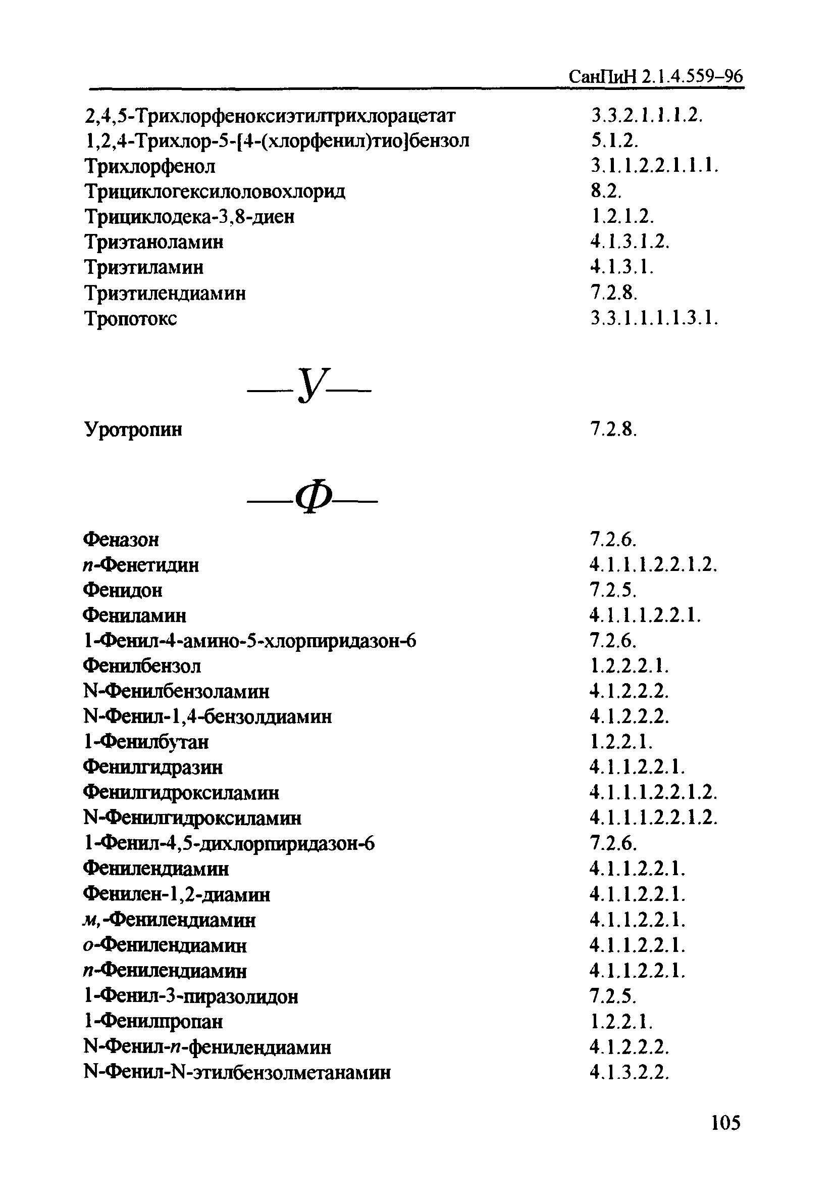 СанПиН 2.1.4.559-96