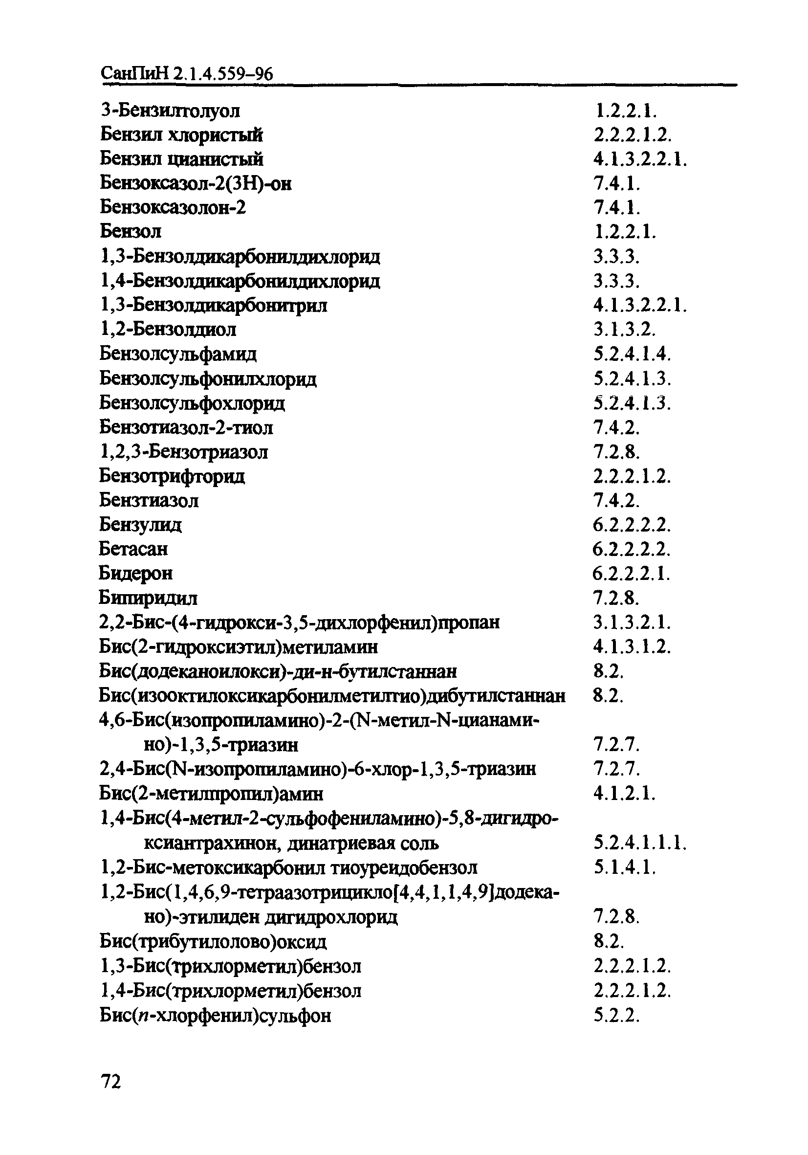 СанПиН 2.1.4.559-96