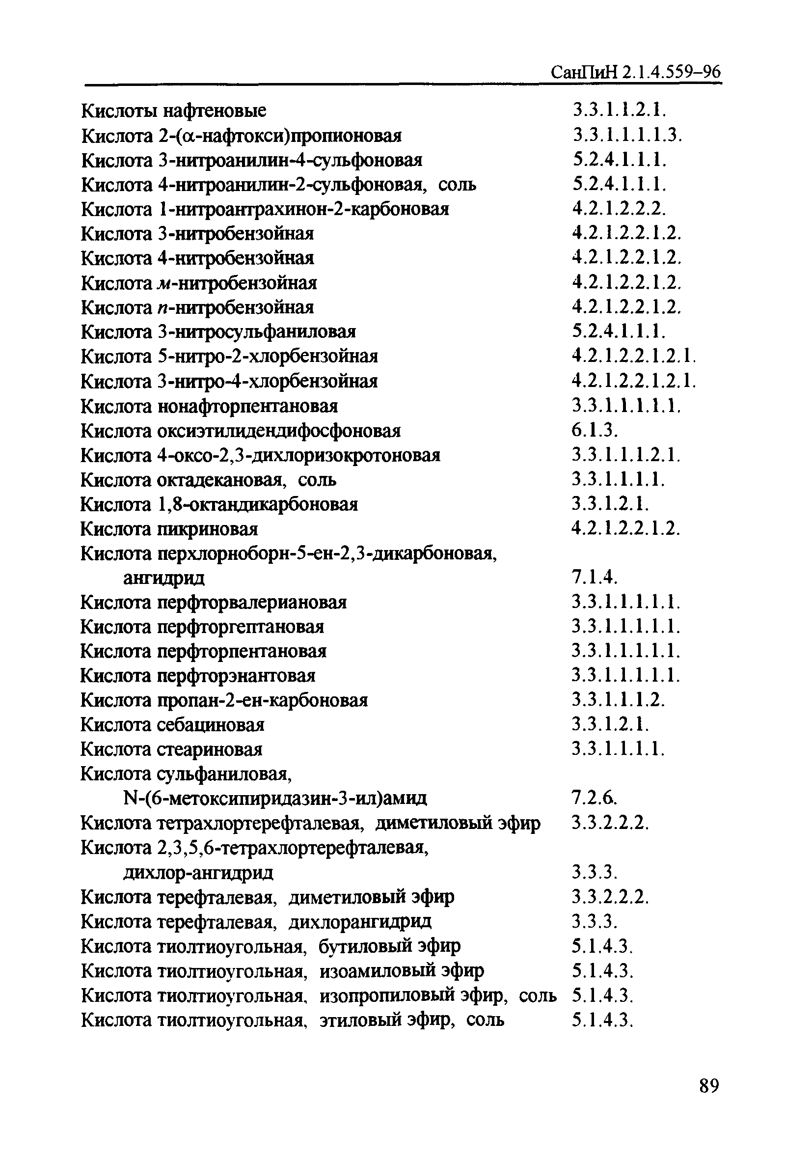 СанПиН 2.1.4.559-96