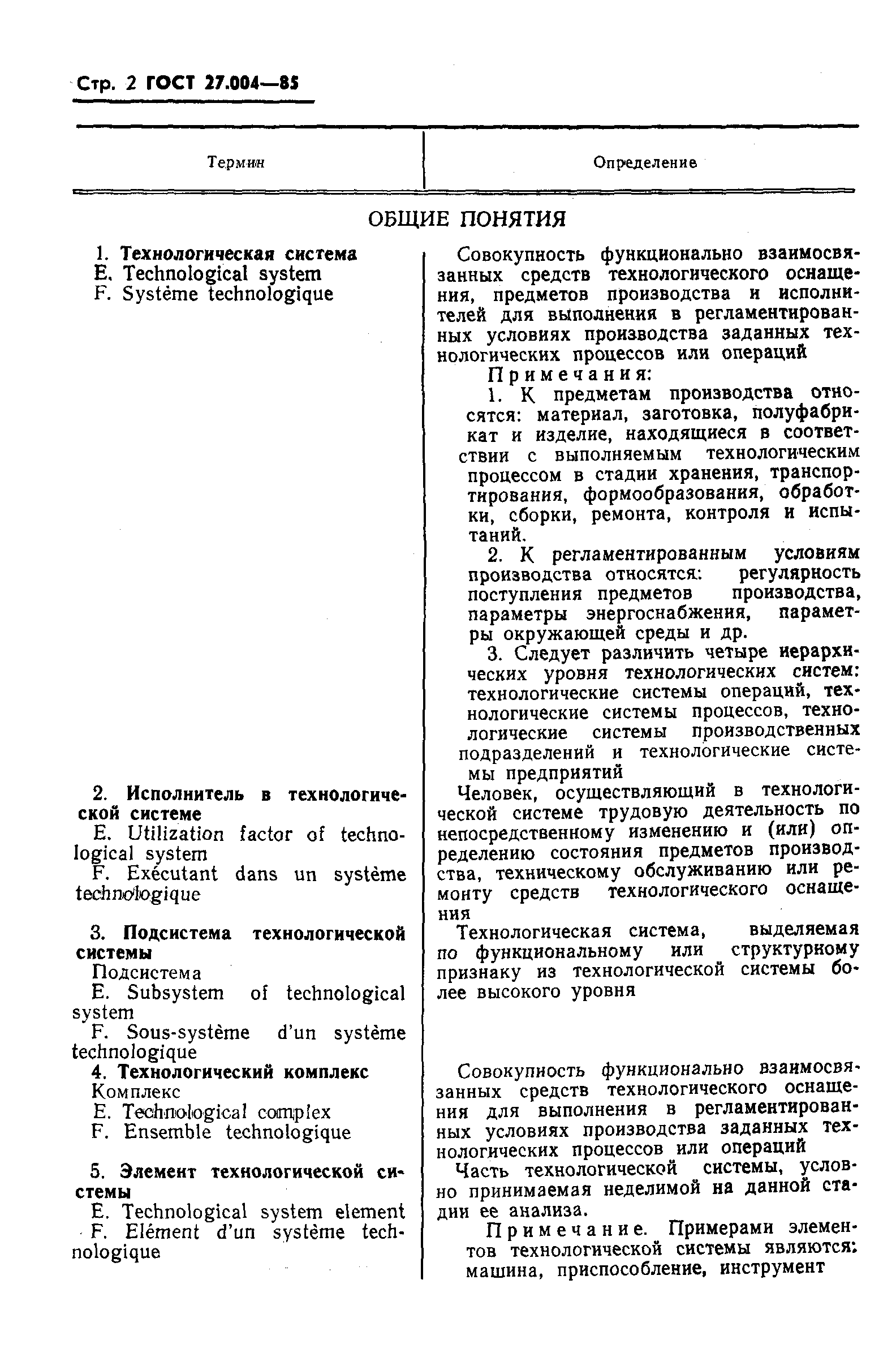 ГОСТ 27.004-85