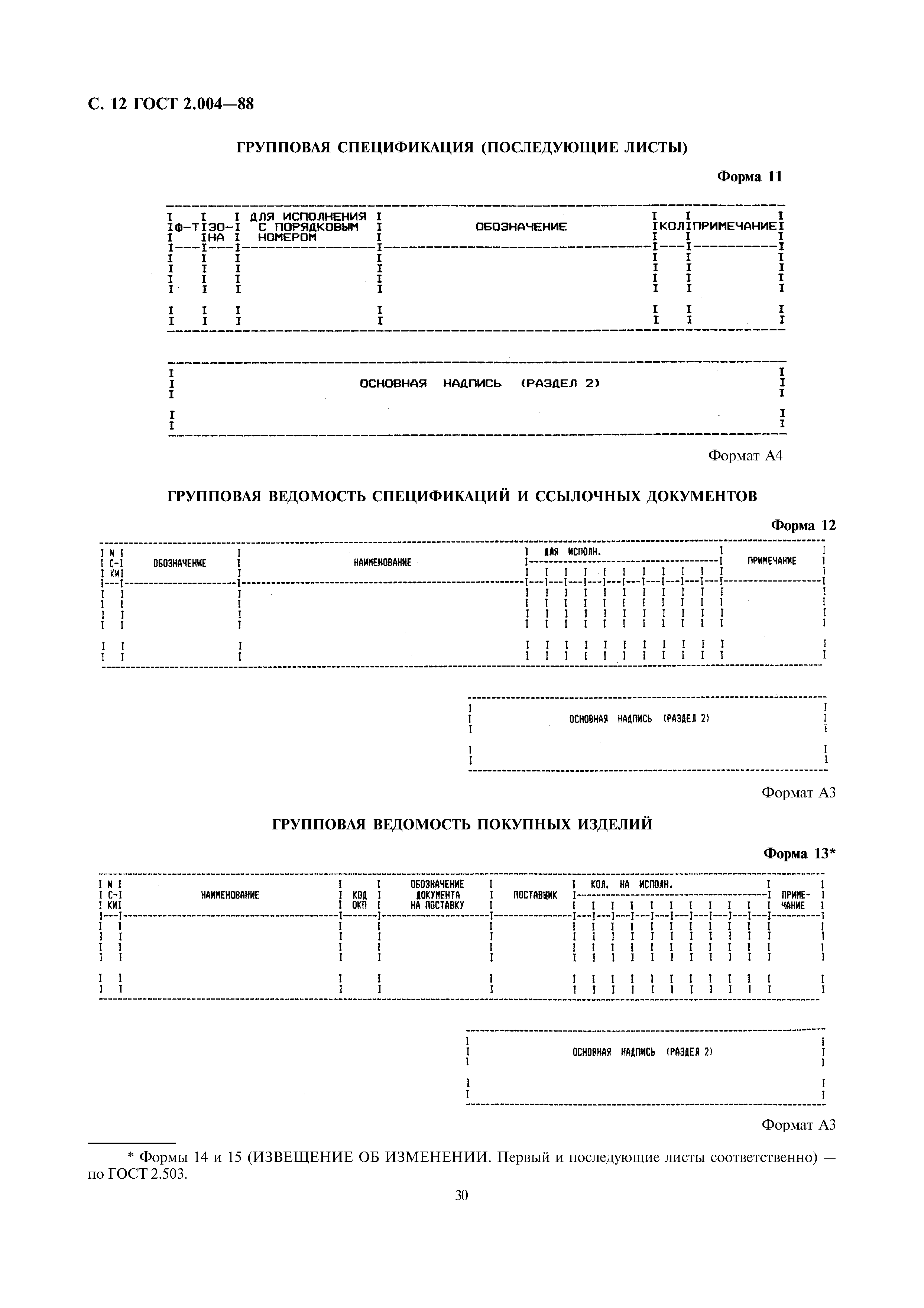 ГОСТ 2.004-88