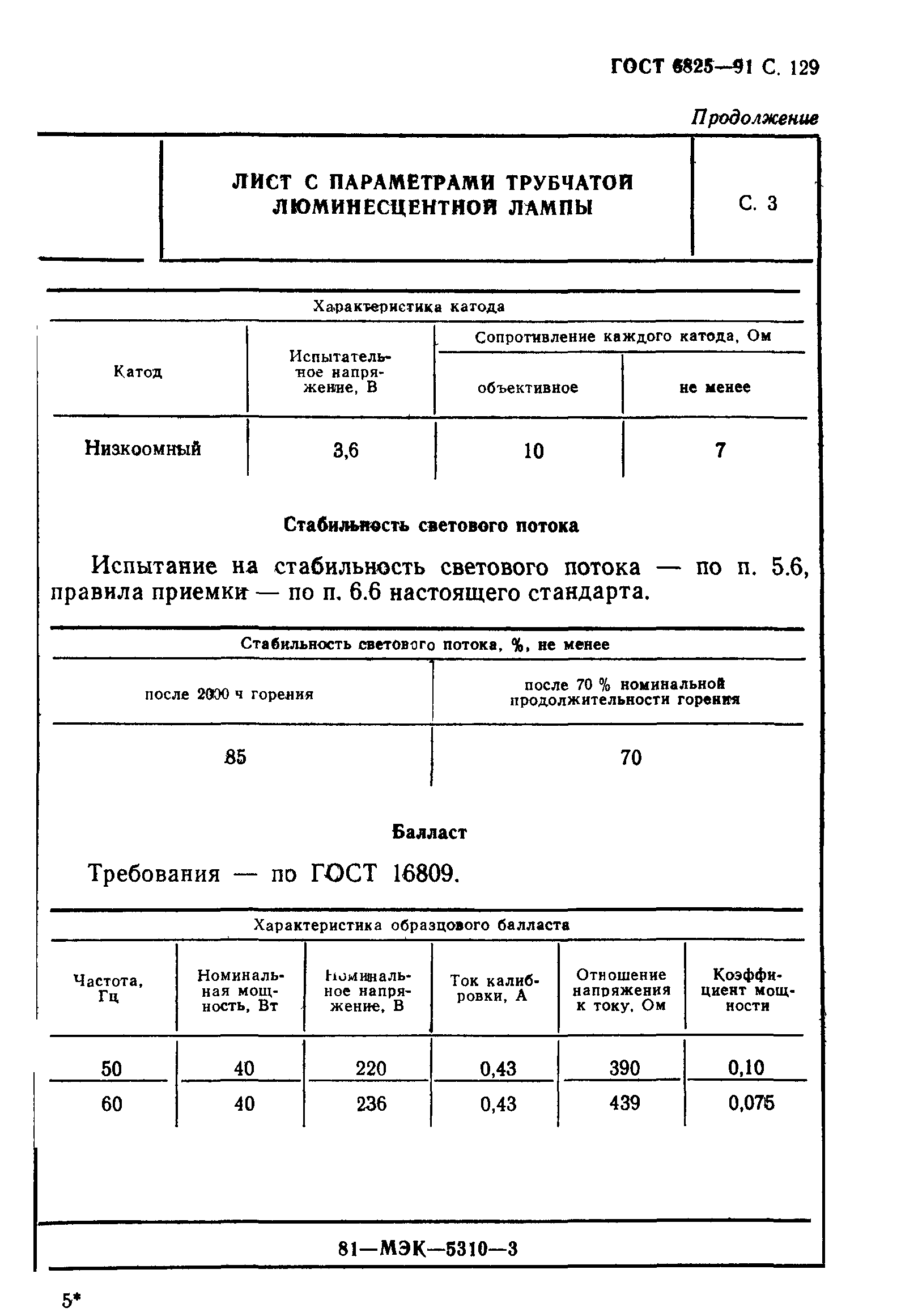 ГОСТ 6825-91