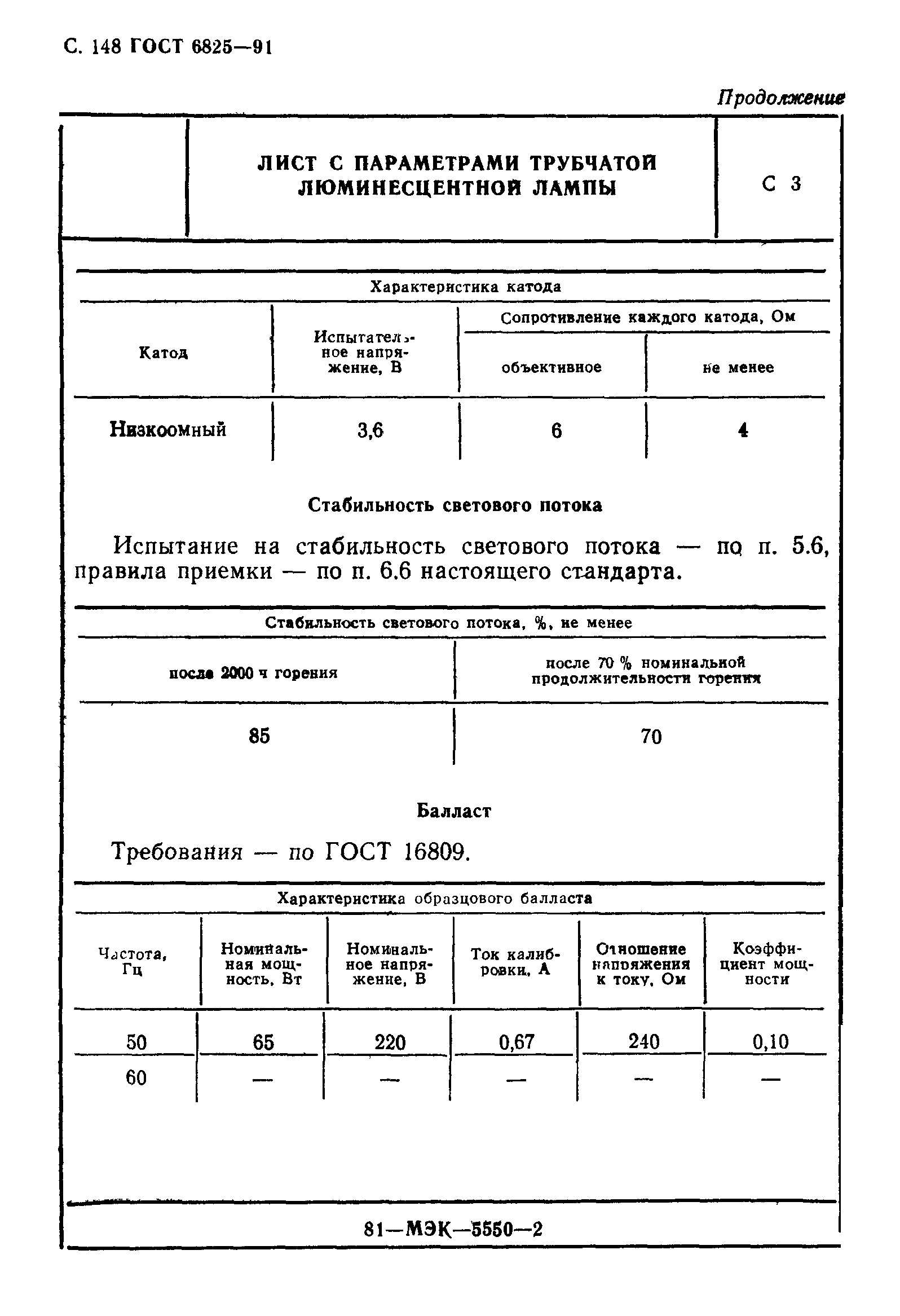 ГОСТ 6825-91