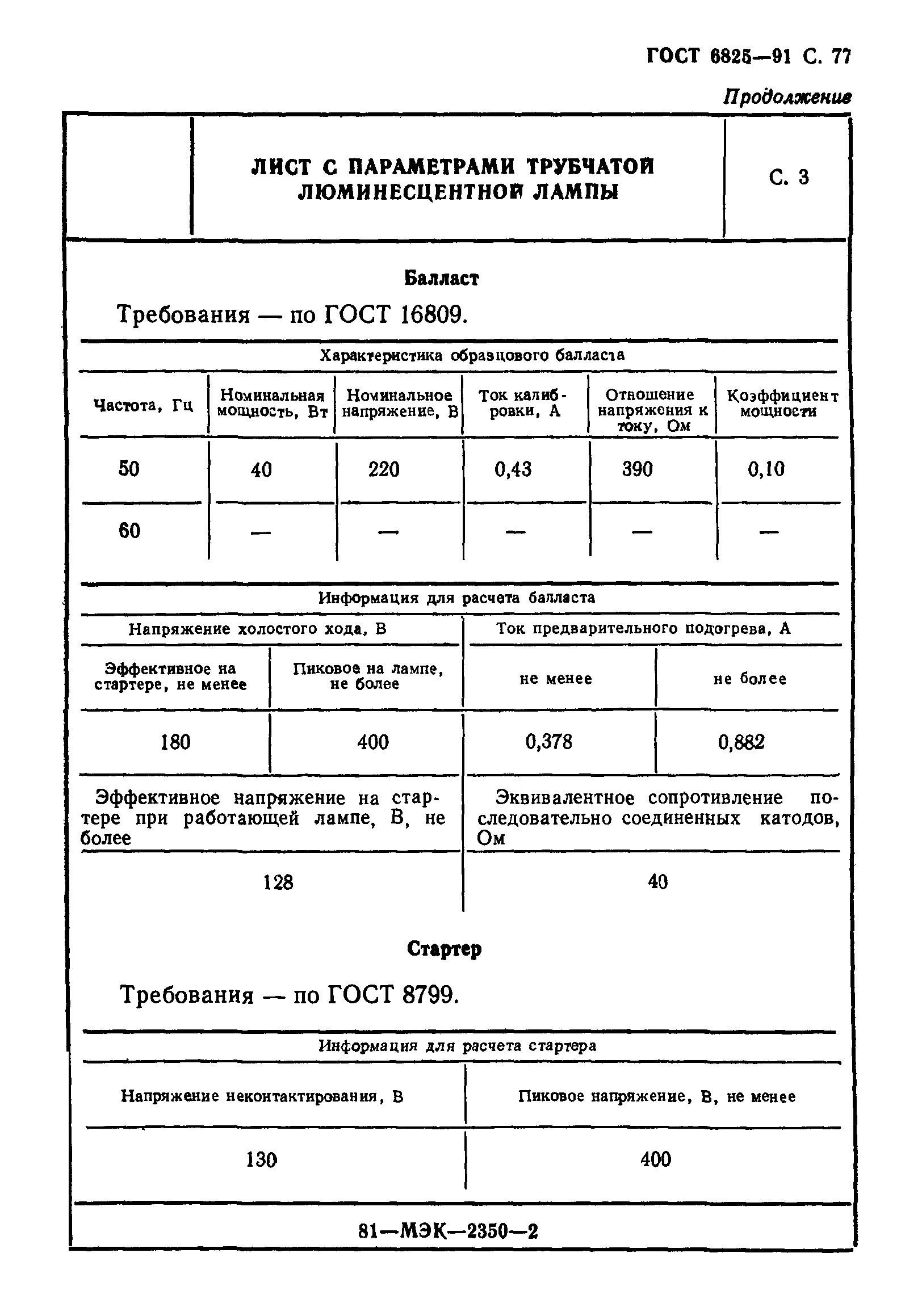 ГОСТ 6825-91