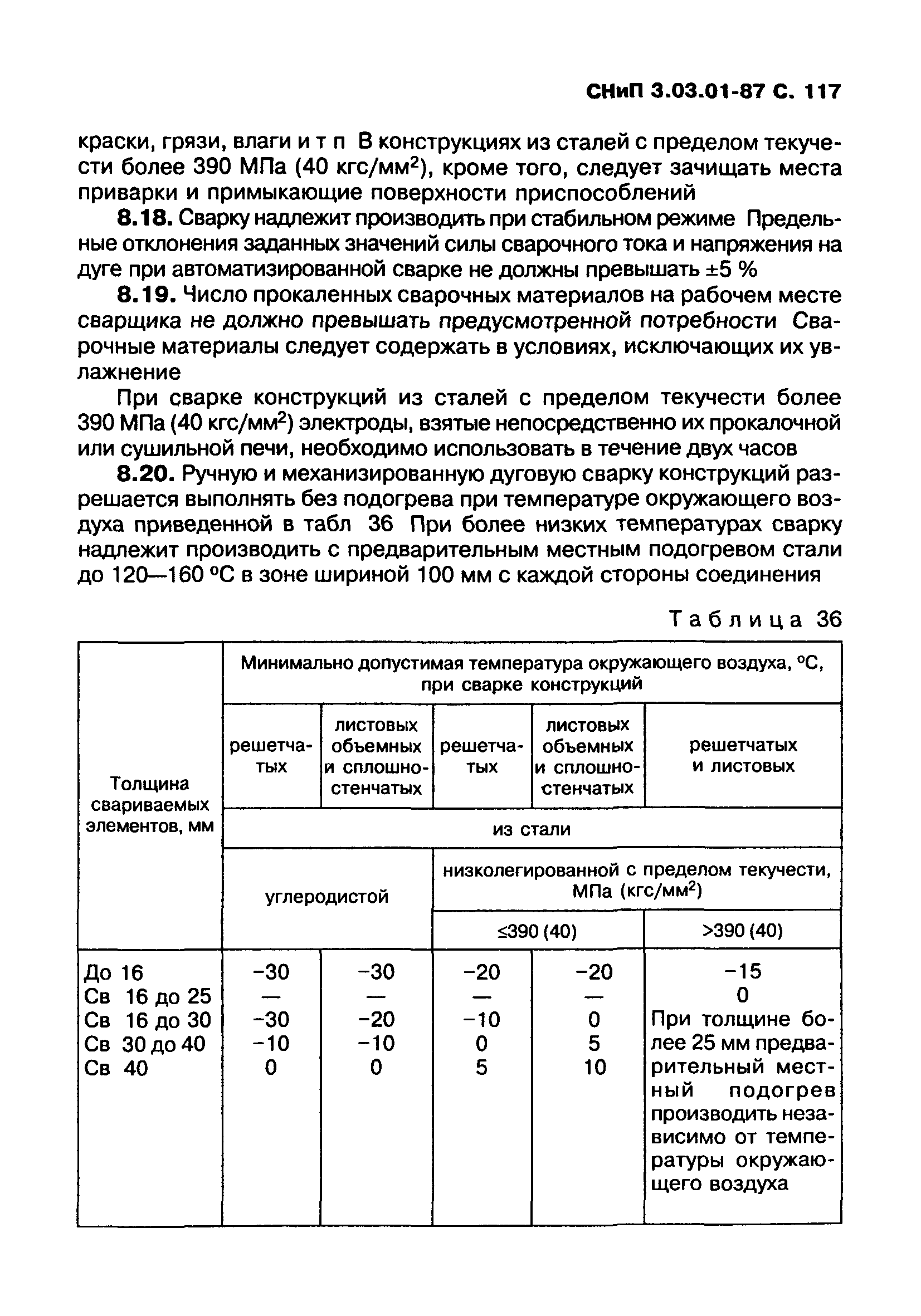 СНиП 3.03.01-87