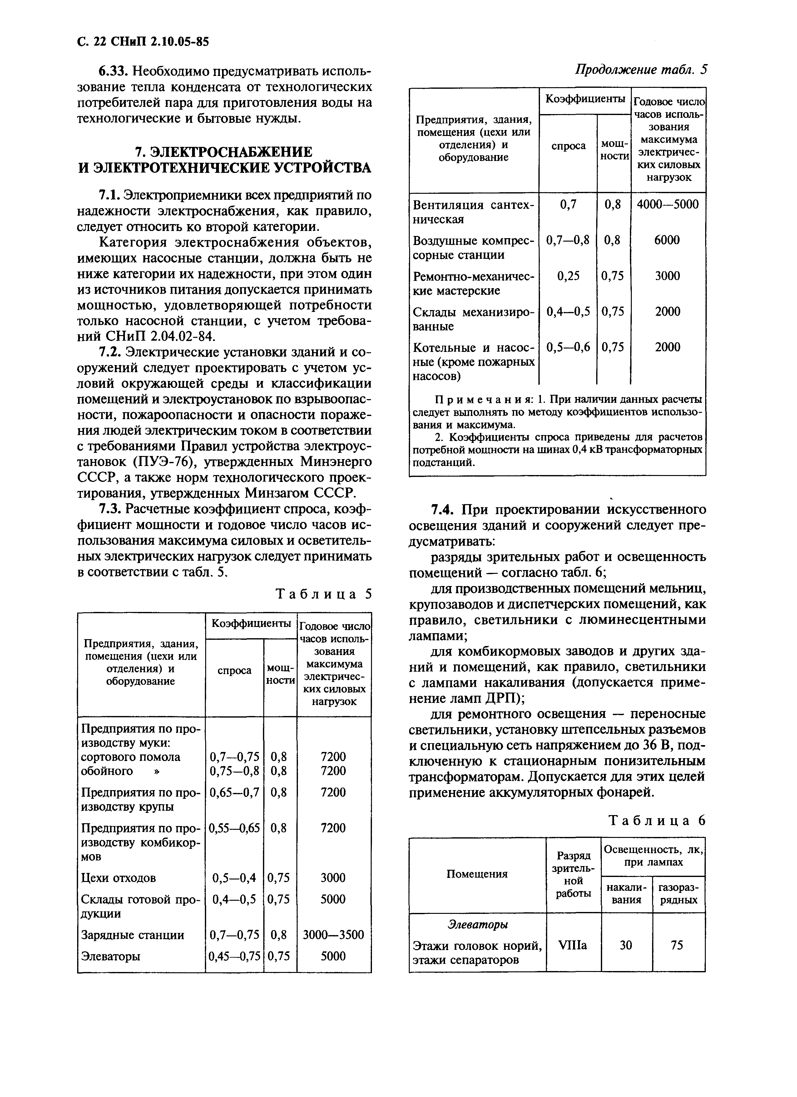 СНиП 2.10.05-85