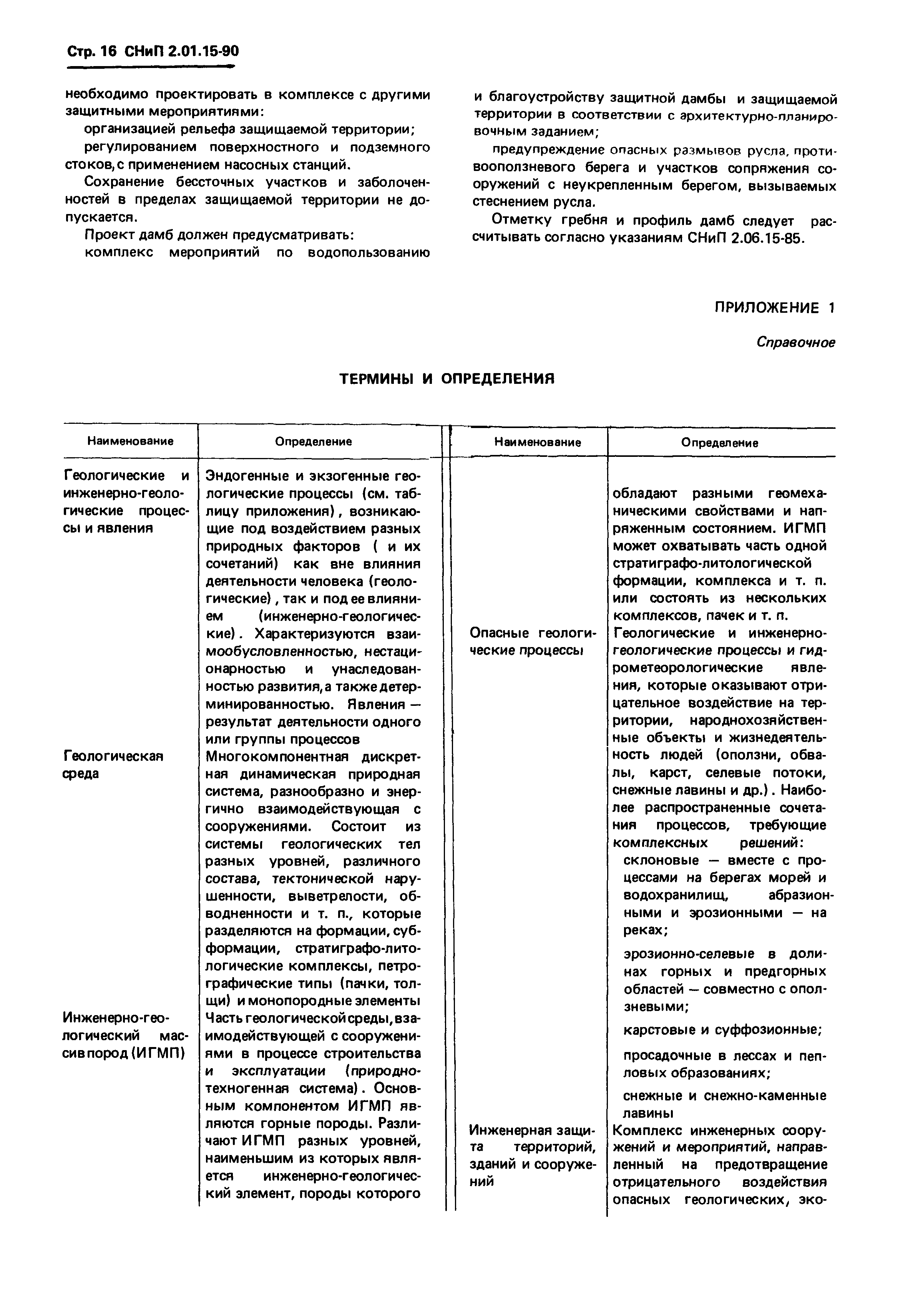 СНиП 2.01.15-90