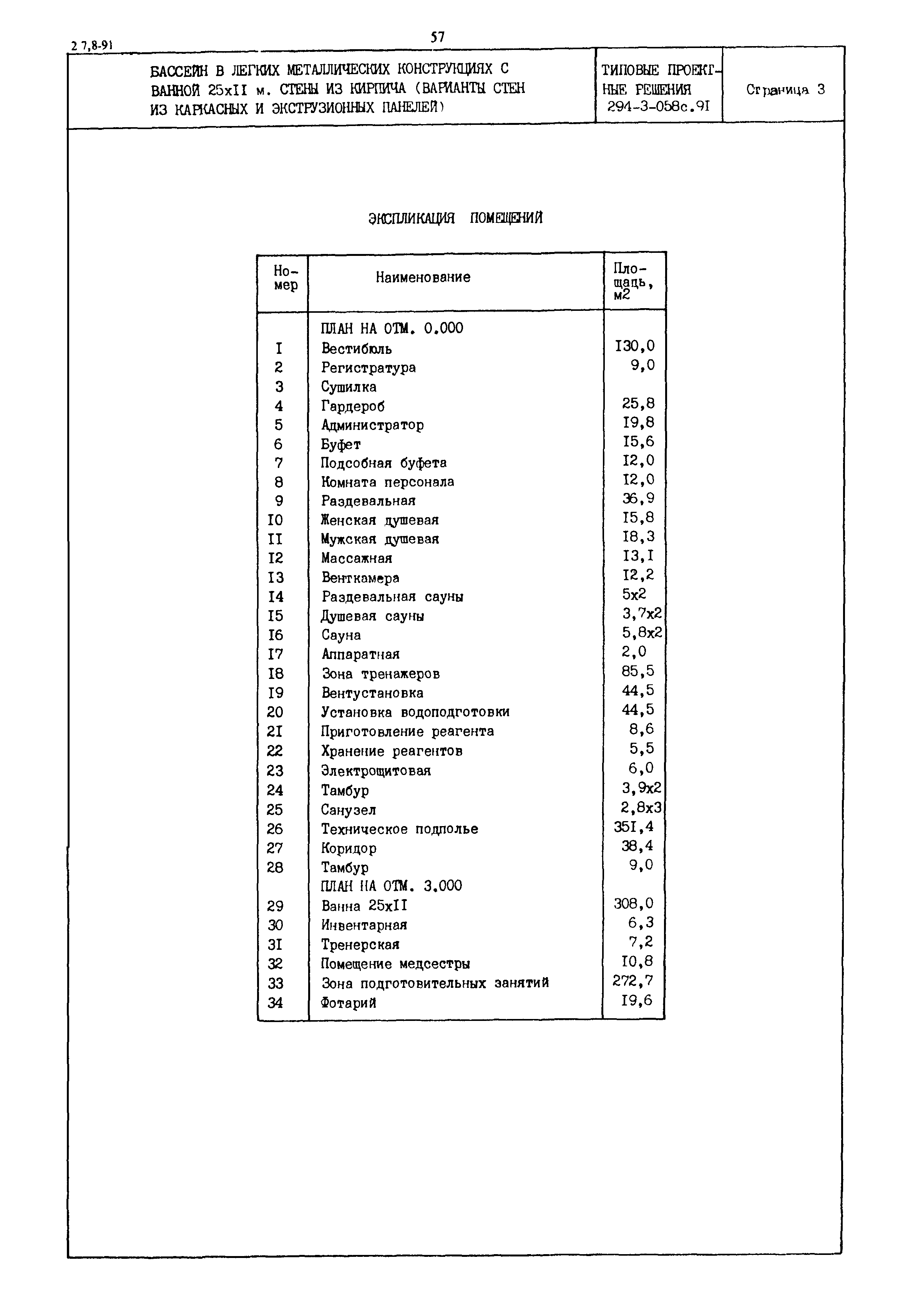 Типовые проектные решения 294-3-058с.91