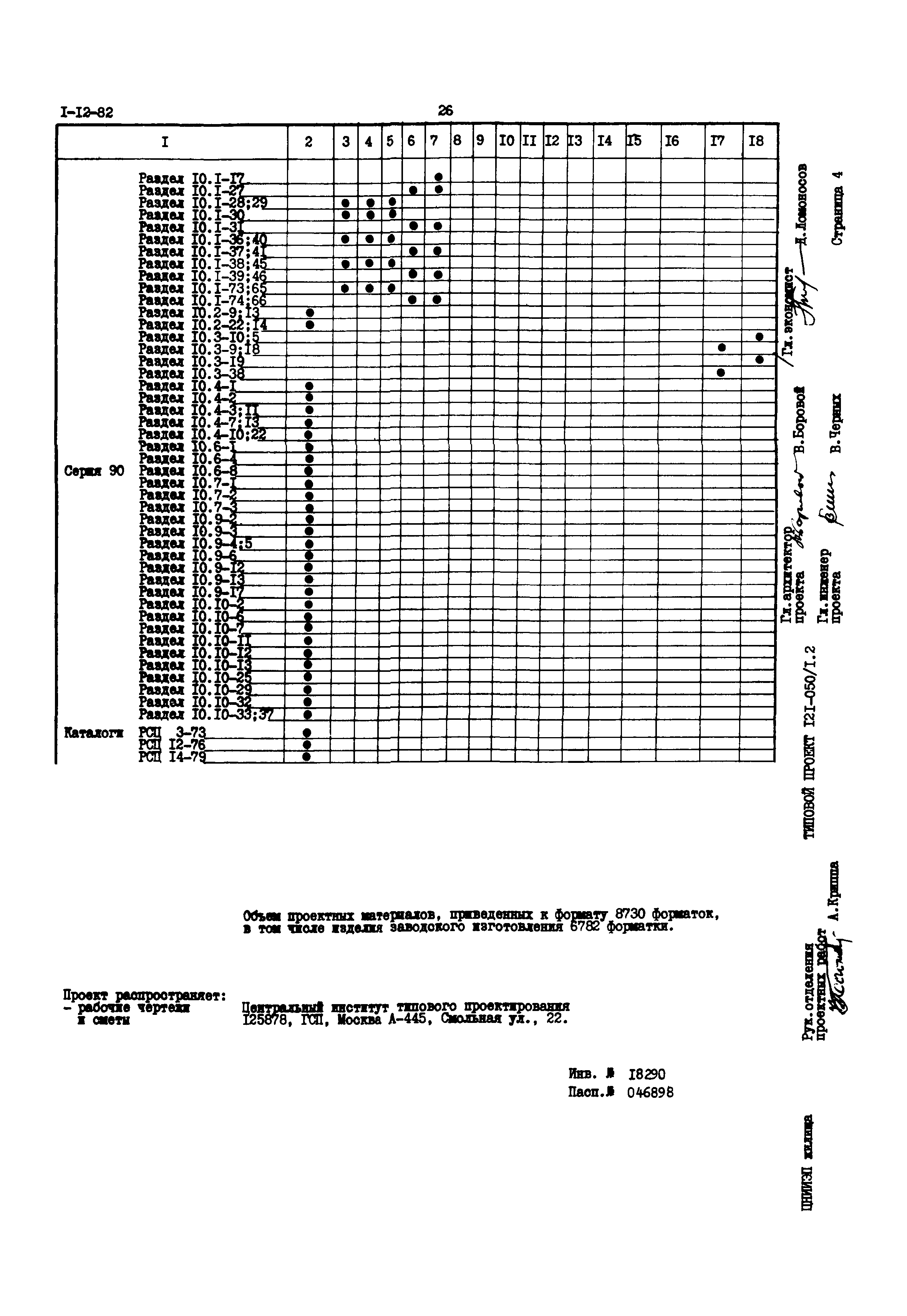 Типовой проект 121-050/1.2