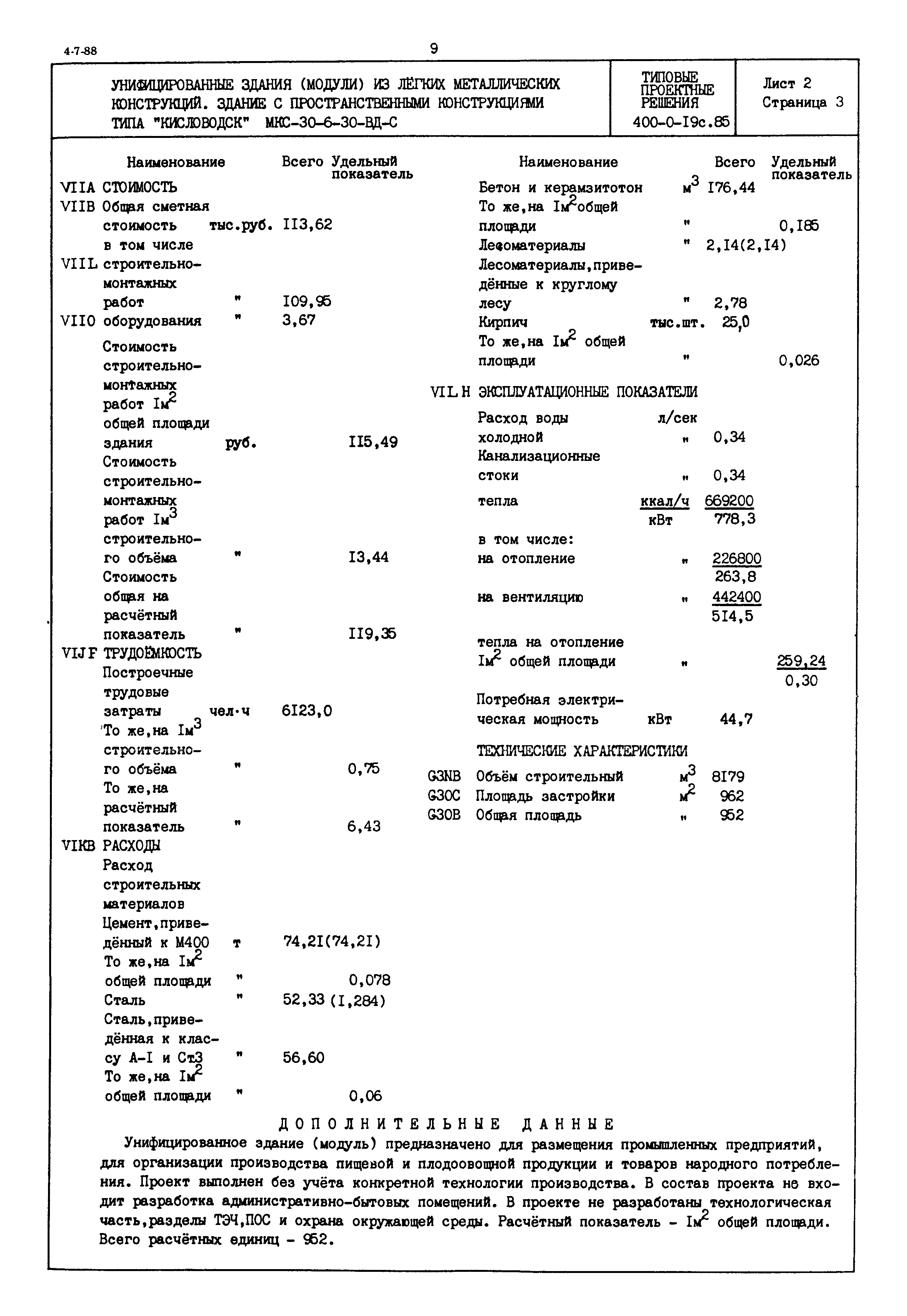 Типовые проектные решения 400-0-19с.85