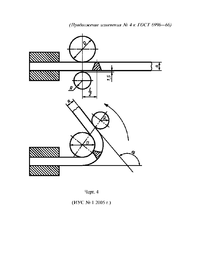 Изменение №4 к ГОСТ 6996-66