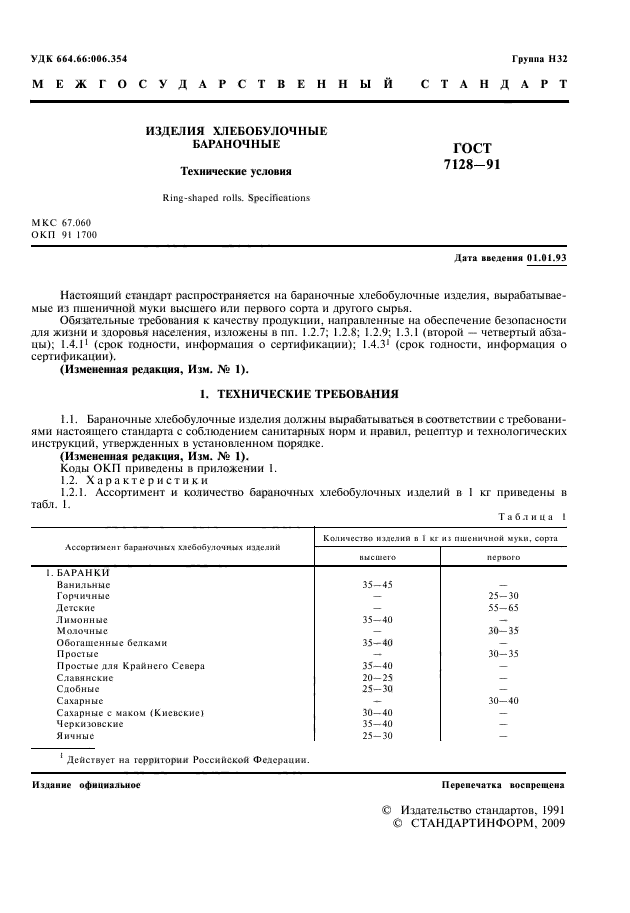 ГОСТ 7128-91