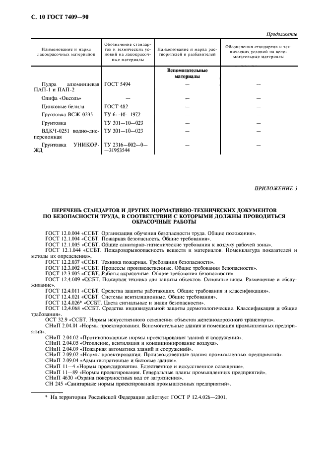 ГОСТ 7409-90