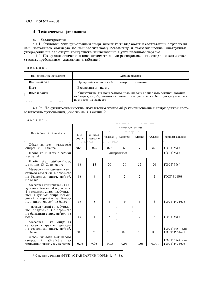 ГОСТ Р 51652-2000