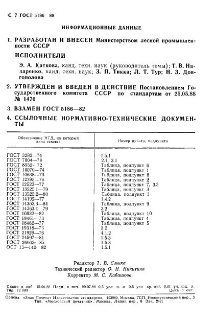 ГОСТ 5186-88